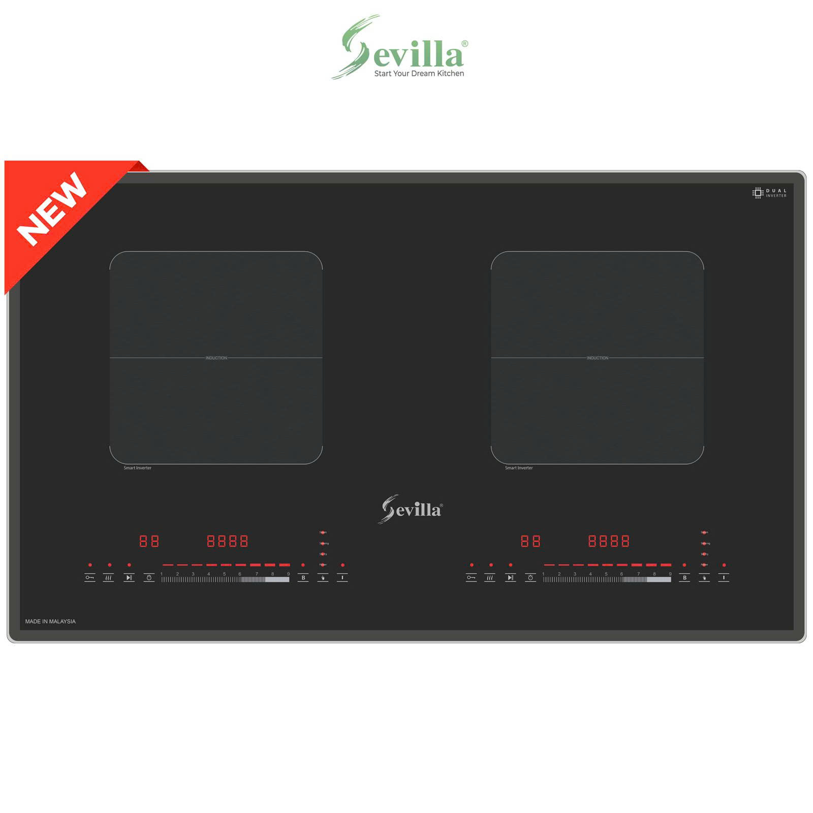 Bếp Điện Từ Đôi Sevilla SV-MH024