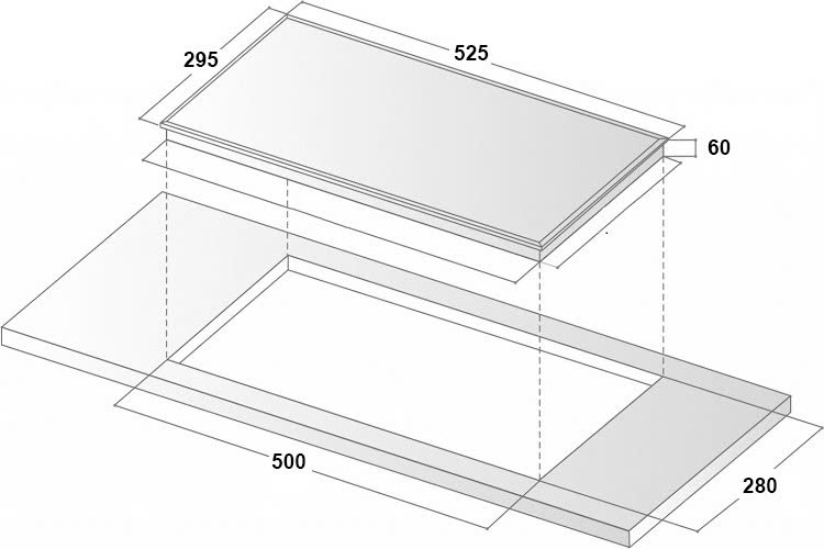 Bếp từ đôi domino sevilla SV-25T