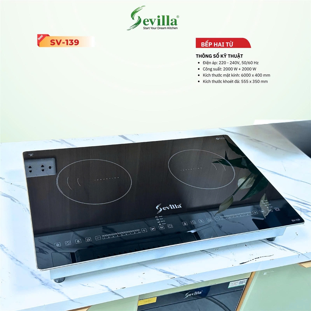 Bếp từ Sevilla SV - 139