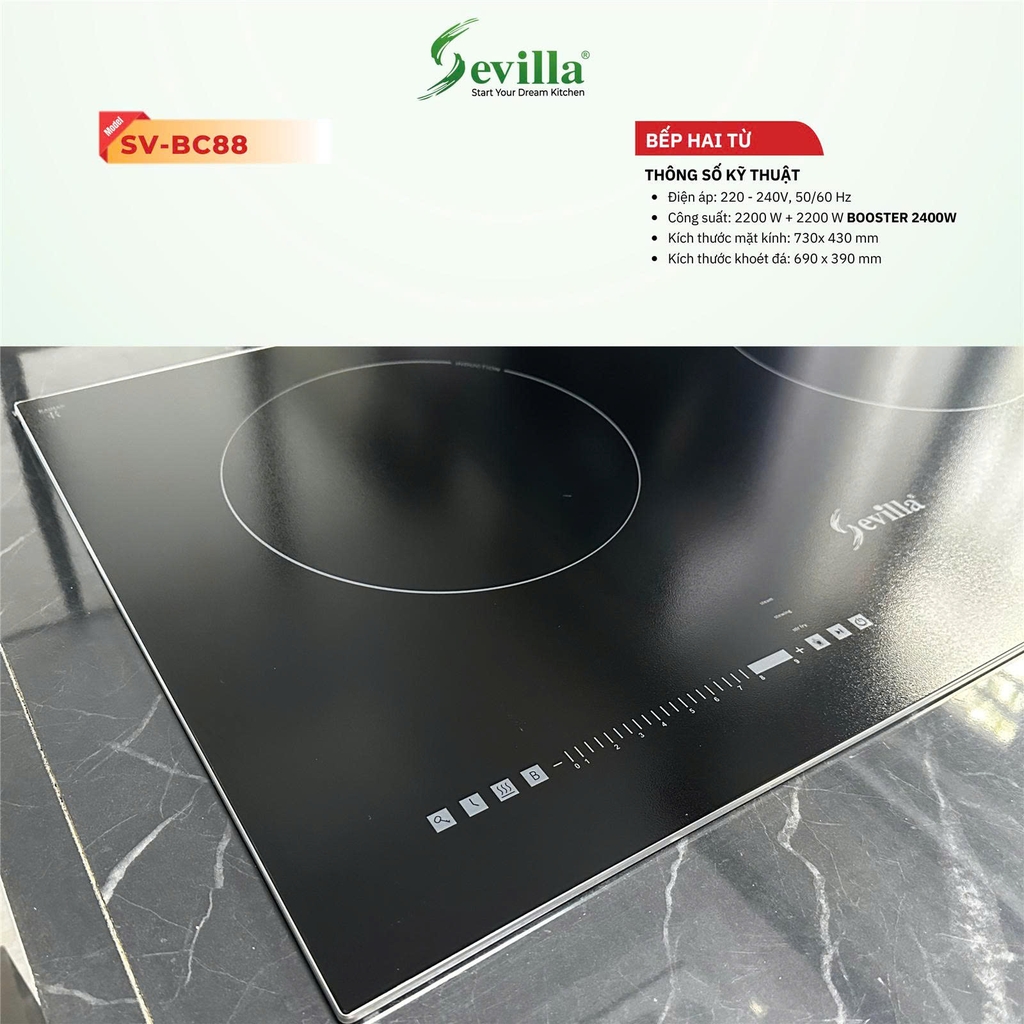 Bếp từ Sevilla SV - BC88