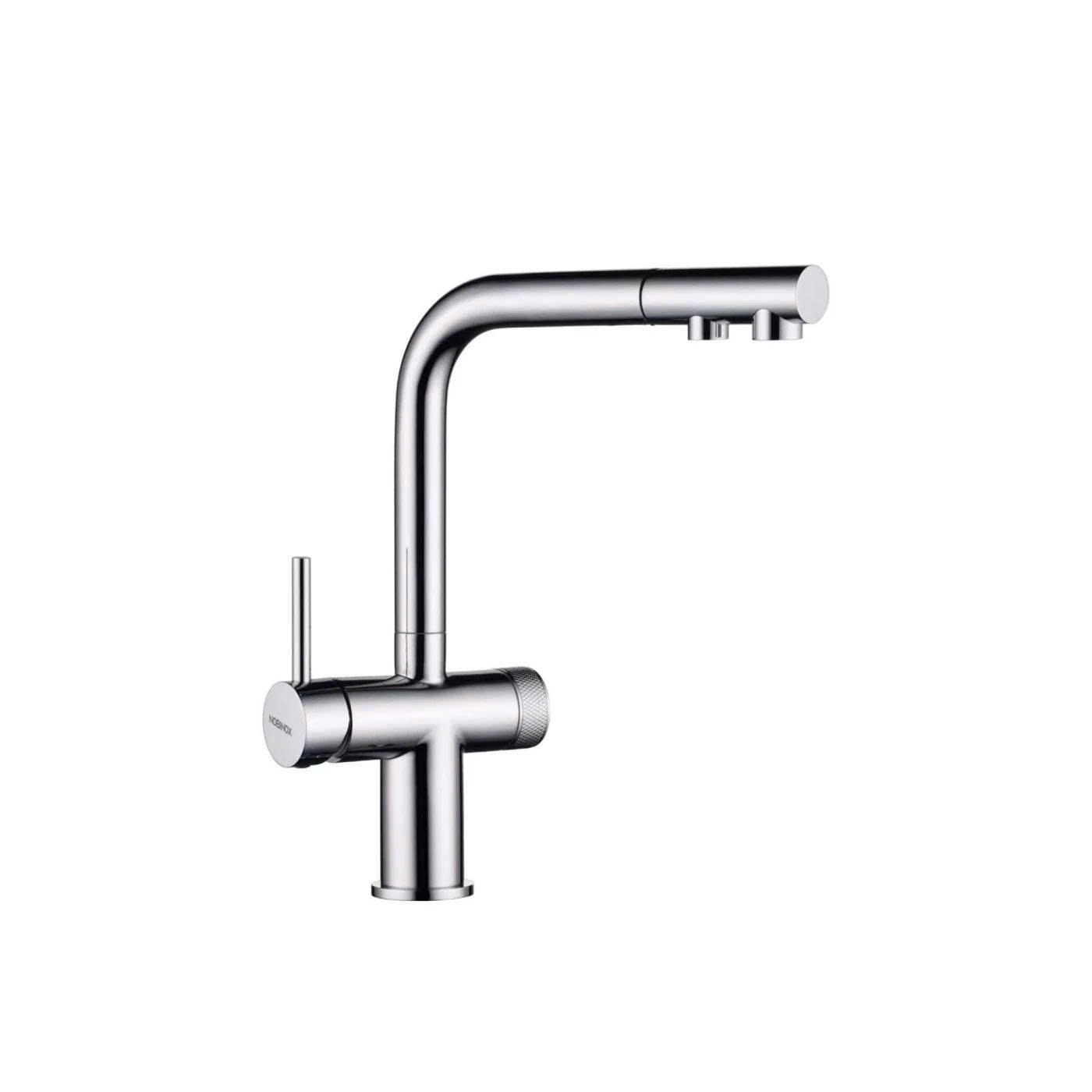 VÒI RỬA BÁT DÂY RÚT 3 ĐƯỜNG NƯỚC NOBINOX MIRA NX333