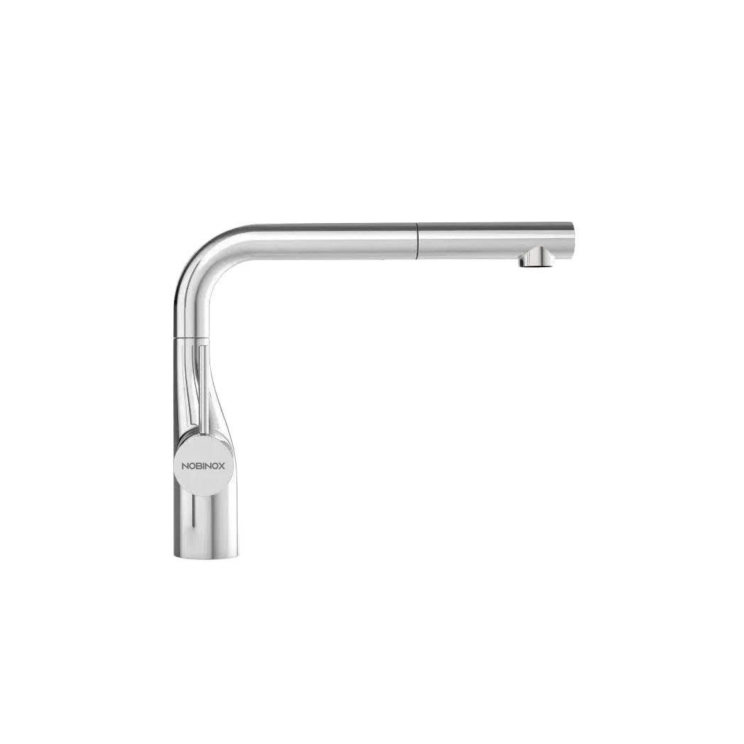 Vòi Rửa Bát Dây Rút NOBINOX JAPA NX996 - Tặng bộ nồi 4 món