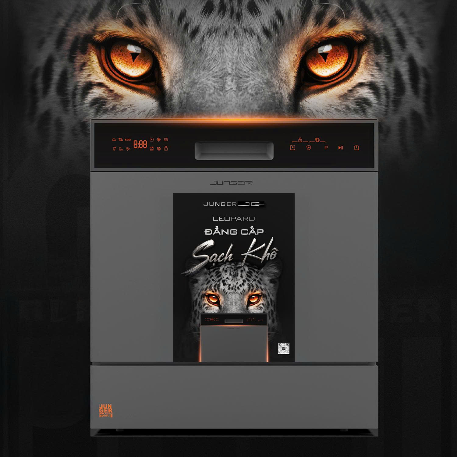 Máy Rửa Bát Junger Leopard DWJ-103