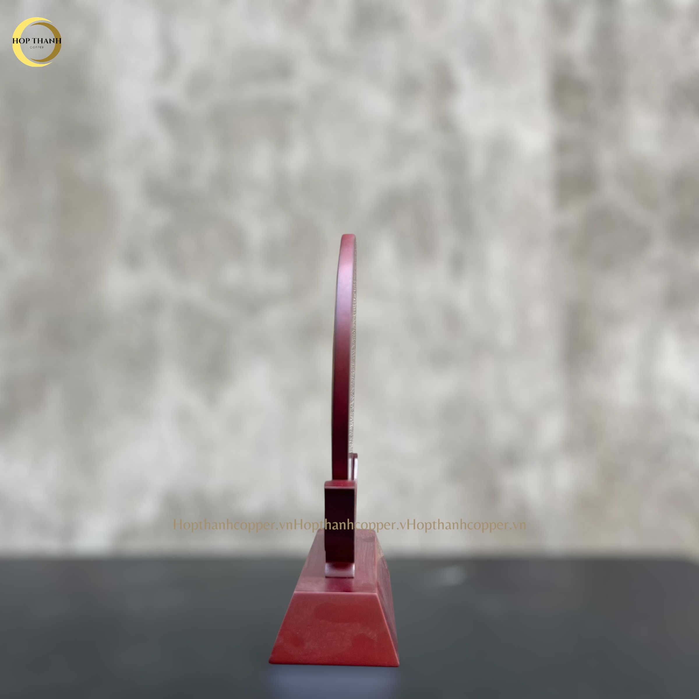TRANH QUÀ TẶNG CÔNG GIÁO "CHÚA GIÊSU ĐỘI MÃO GAI " BẰNG ĐỒNG VÀNG - TRANH ĐỂ BÀN (KÍCH THƯỚC 20x25CM)