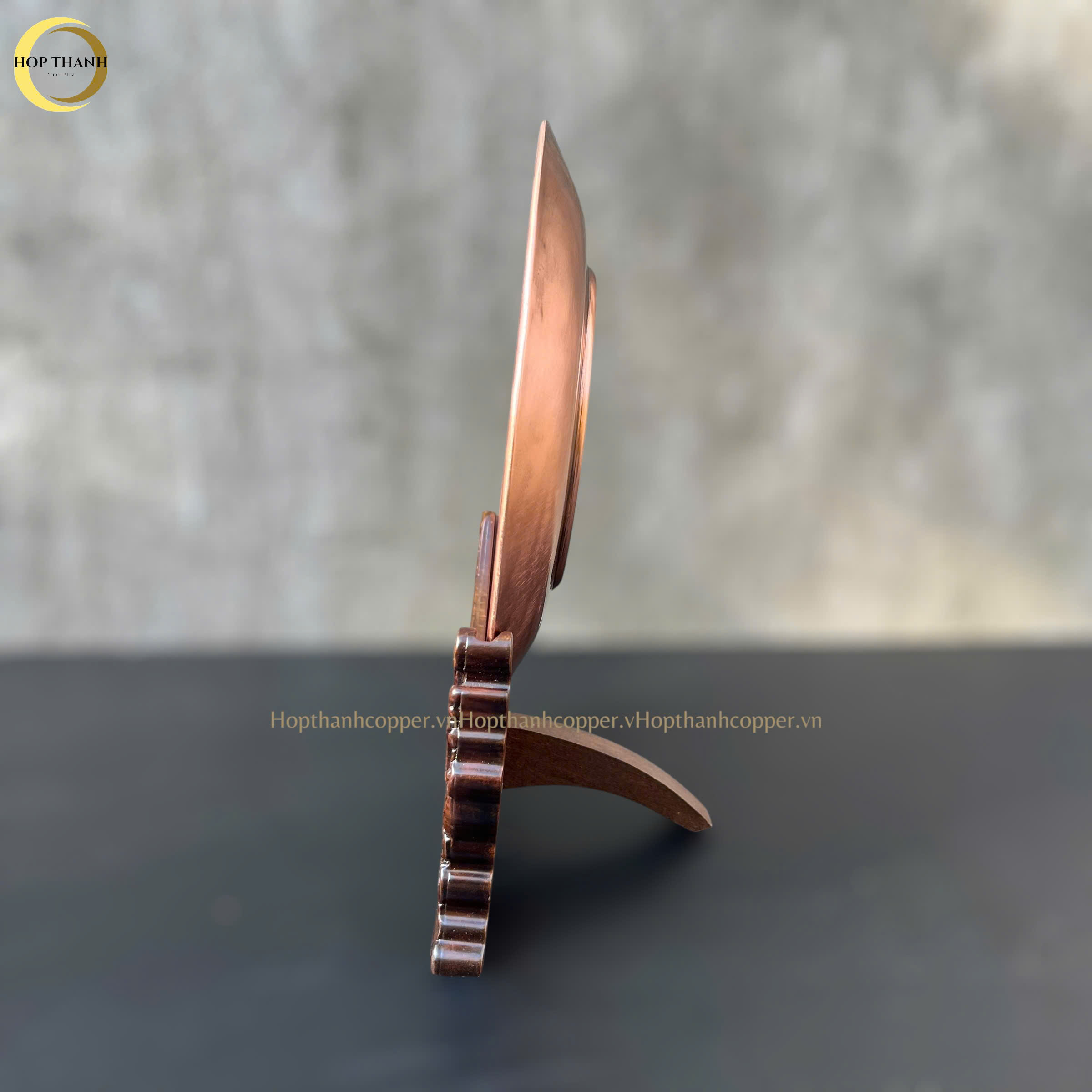 TRANH ĐĨA QUÀ TẶNG CÔNG GIÁO "THÁNH GIA THẤT " BẰNG ĐỒNG VÀNG - TRANH ĐỂ BÀN (KÍCH THƯỚC 25CM)