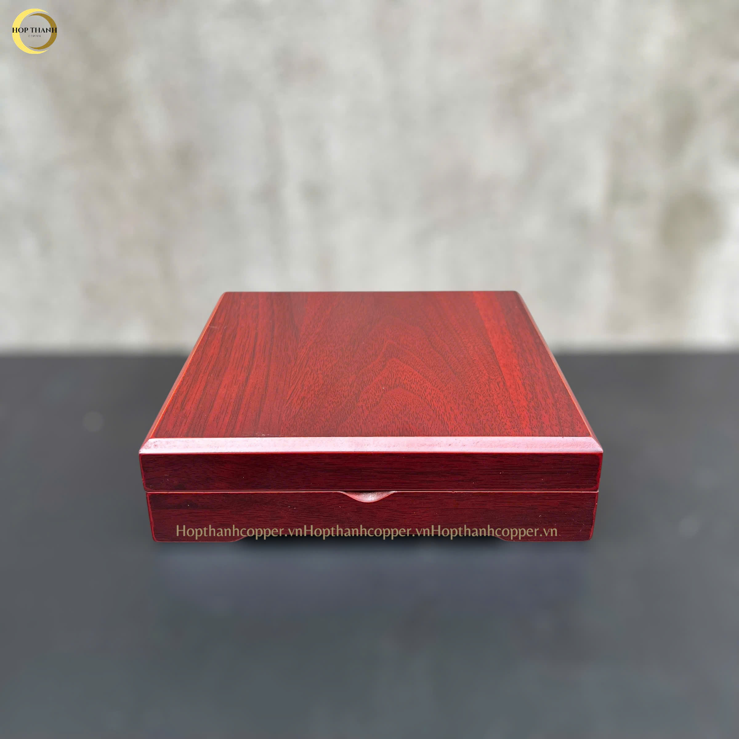 TRANH MẶT TRỐNG ĐỒNG BẰNG ĐỒNG MẠ VÀNG 24K - QUÀ TẶNG ĐỂ BÀN (KÍCH THƯỚC 24X24CM)