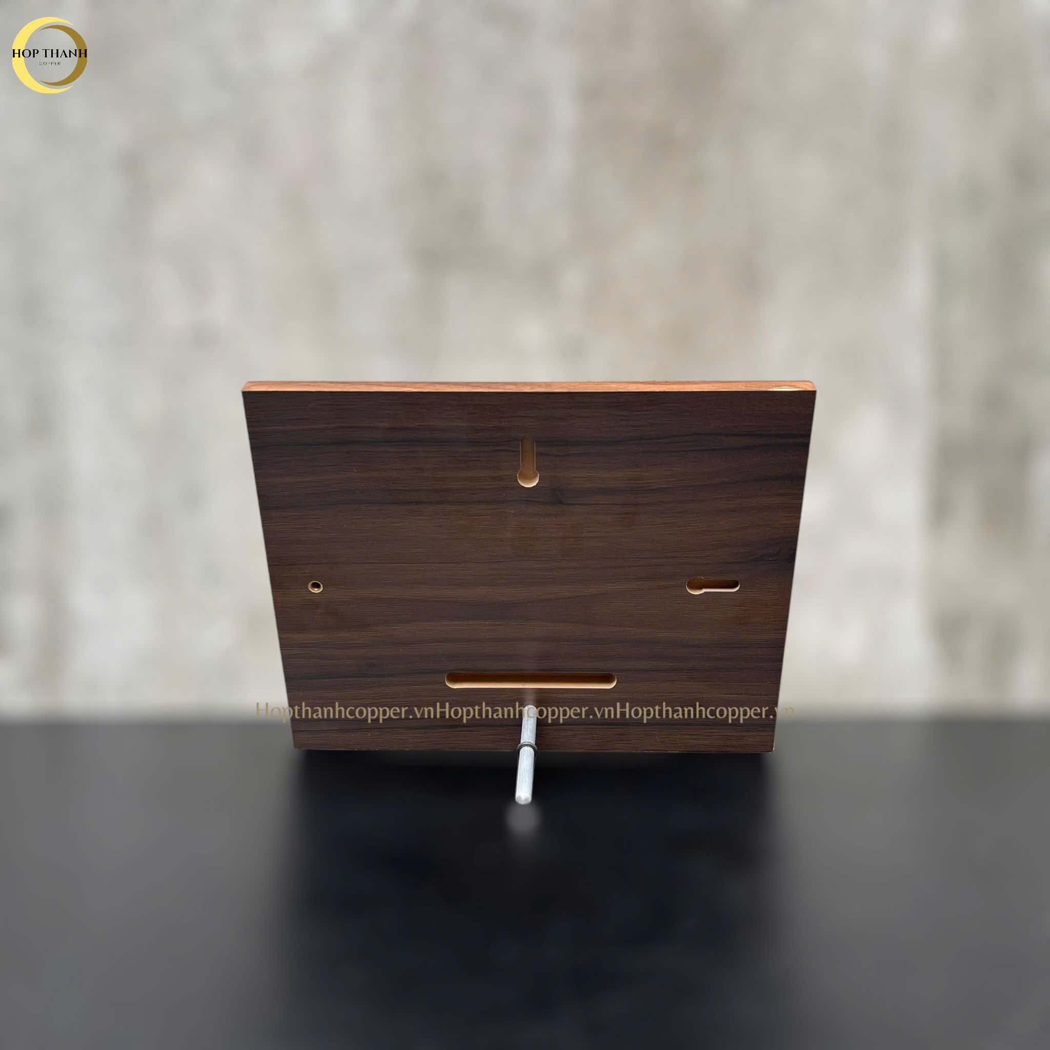 TRANH HOA SEN BẰNG ĐỒNG MẠ VÀNG 24K - TRANH QUÀ TẶNG ĐỂ BÀN (KÍCH THƯỚC 25X20CM)