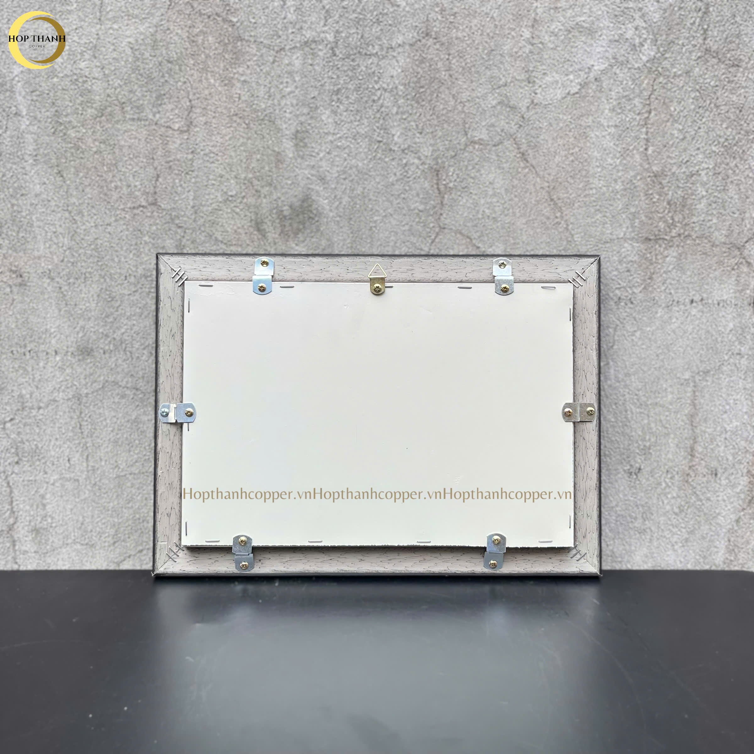 TRANH HOA SEN BẰNG ĐỒNG DÁT VÀNG - KÍCH THƯỚC 38X28CM