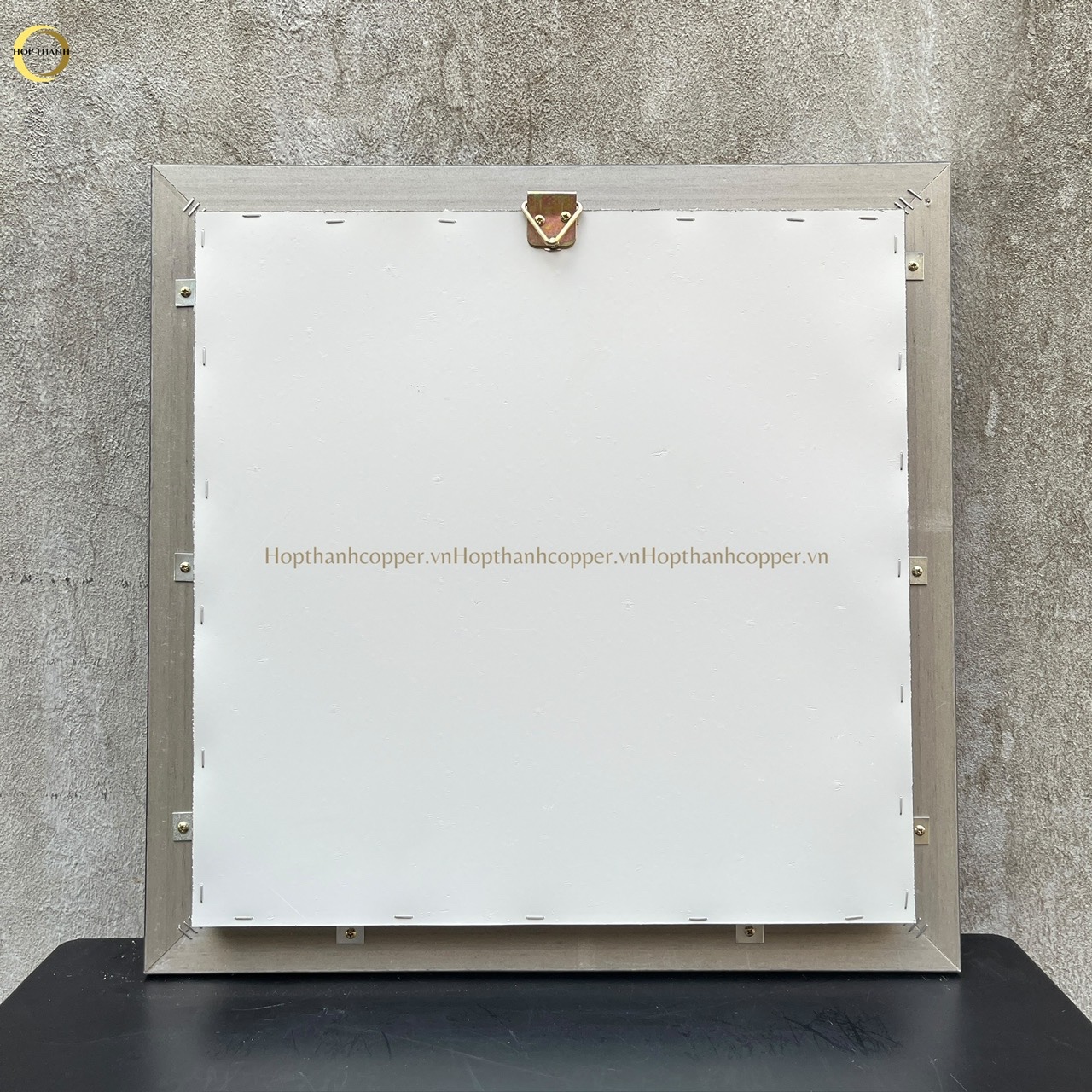 TRANH THUẬN BUỒM XUÔI GIÓ BẰNG ĐỒNG DÁT VÀNG  - KÍCH THƯỚC 52X52CM
