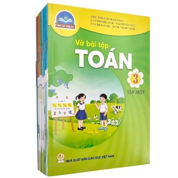 BỘ SÁCH BÀI TẬP LỚP 3 CTST + BAO KIẾNG (11 QUYỂN)