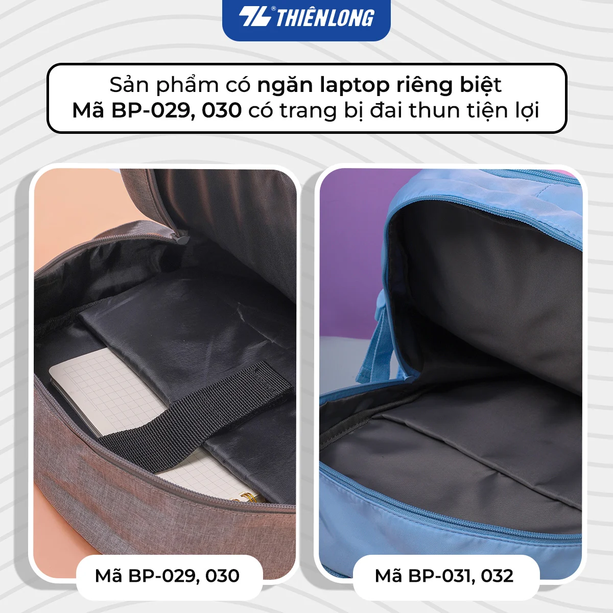 Ba lô Strive Thiên Long BP-030 (XÁM 25)