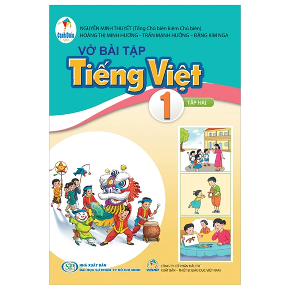 Vở bài tập Tiếng việt 1/2 CD