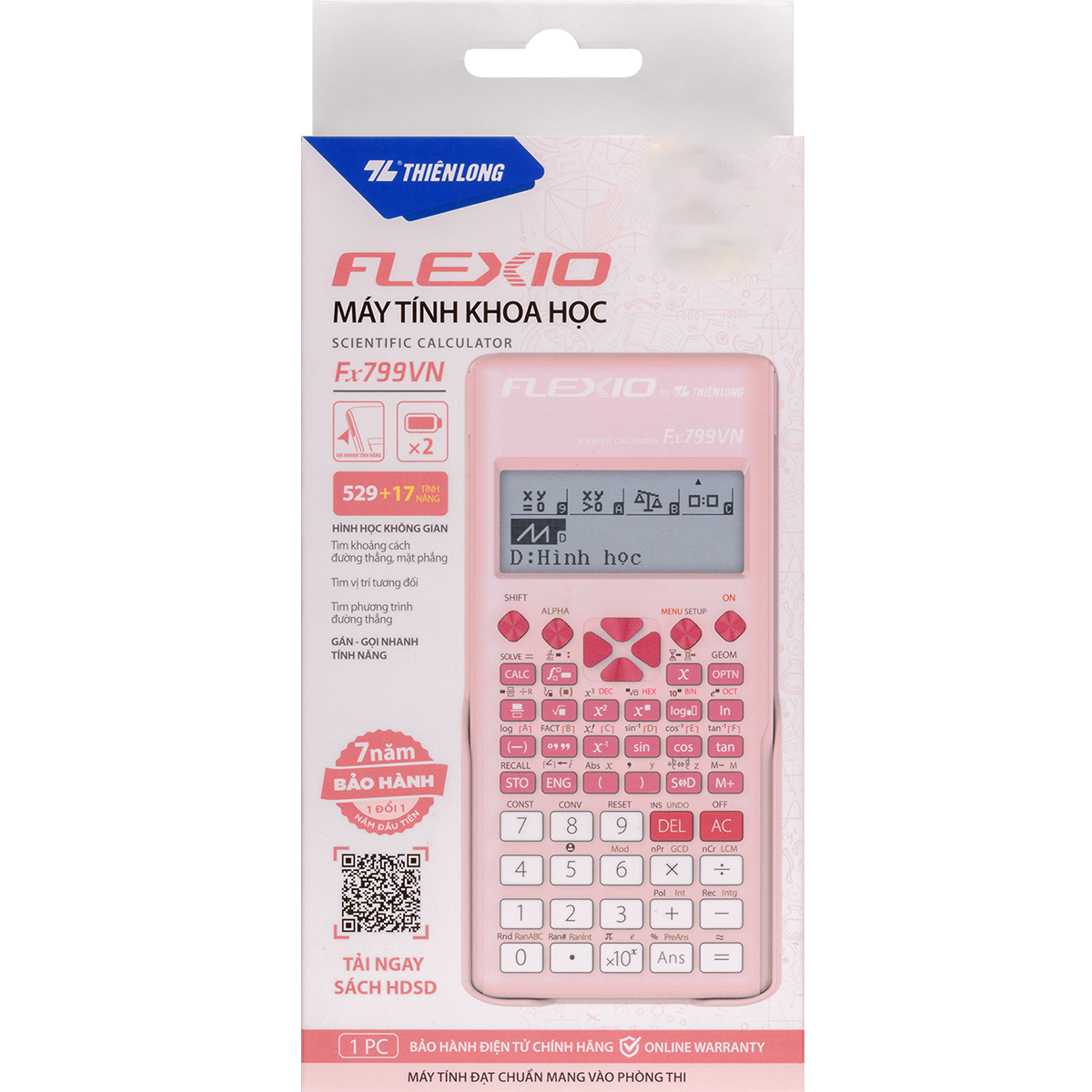 Máy tính khoa học Flexio FX799VN