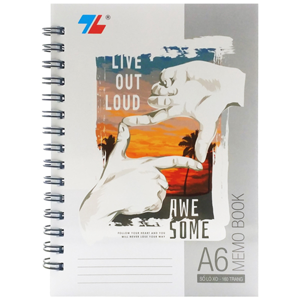 Sổ lò xo A6 MB-003 160 trang
