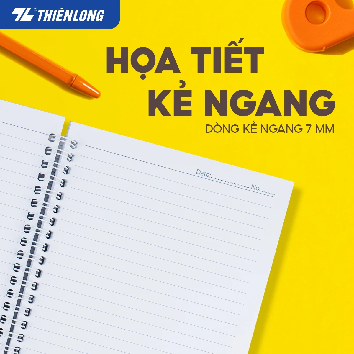 Sổ lò xo kẻ ngang A5 MB-011 120 trang