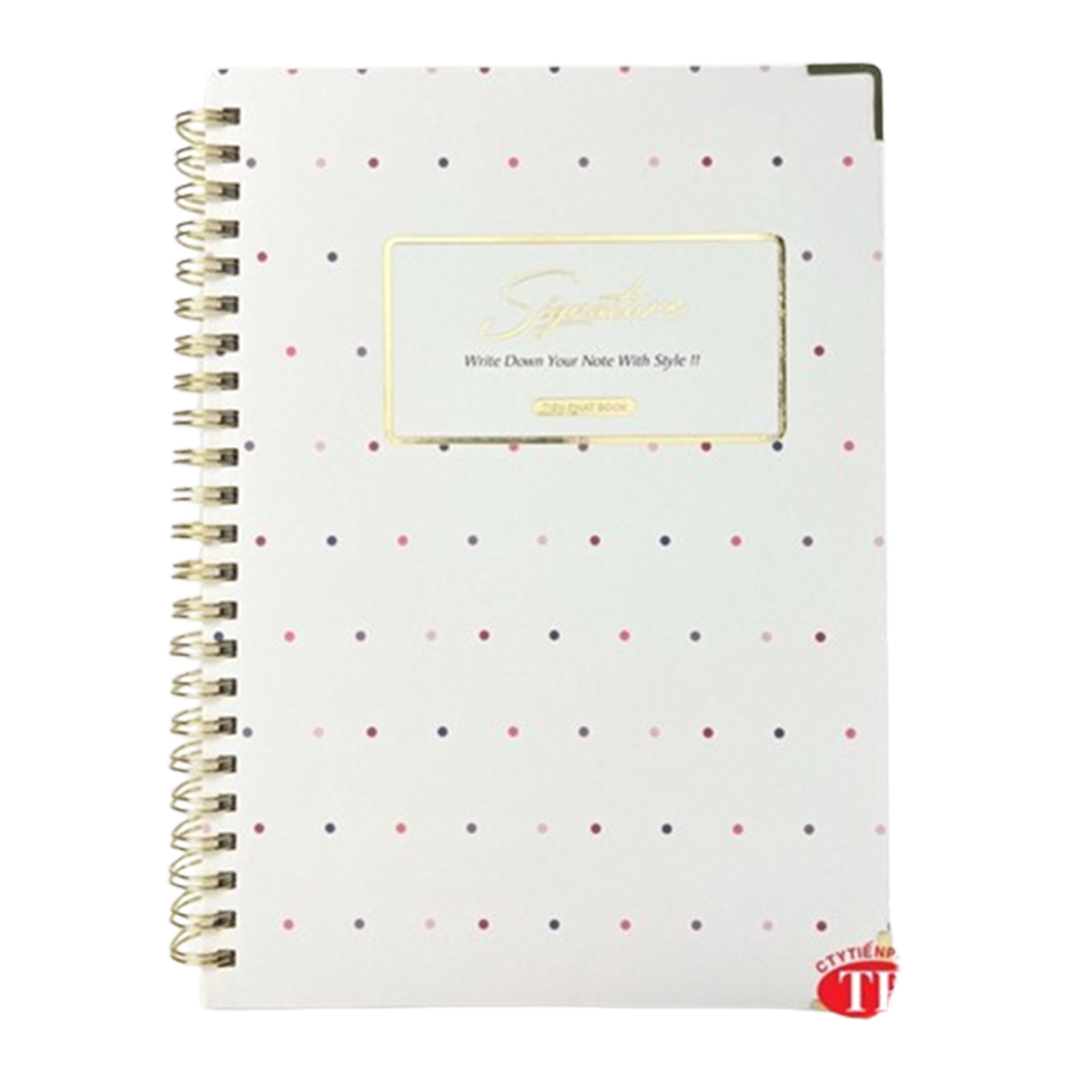 Sổ lò xo Signature A5 140 trang