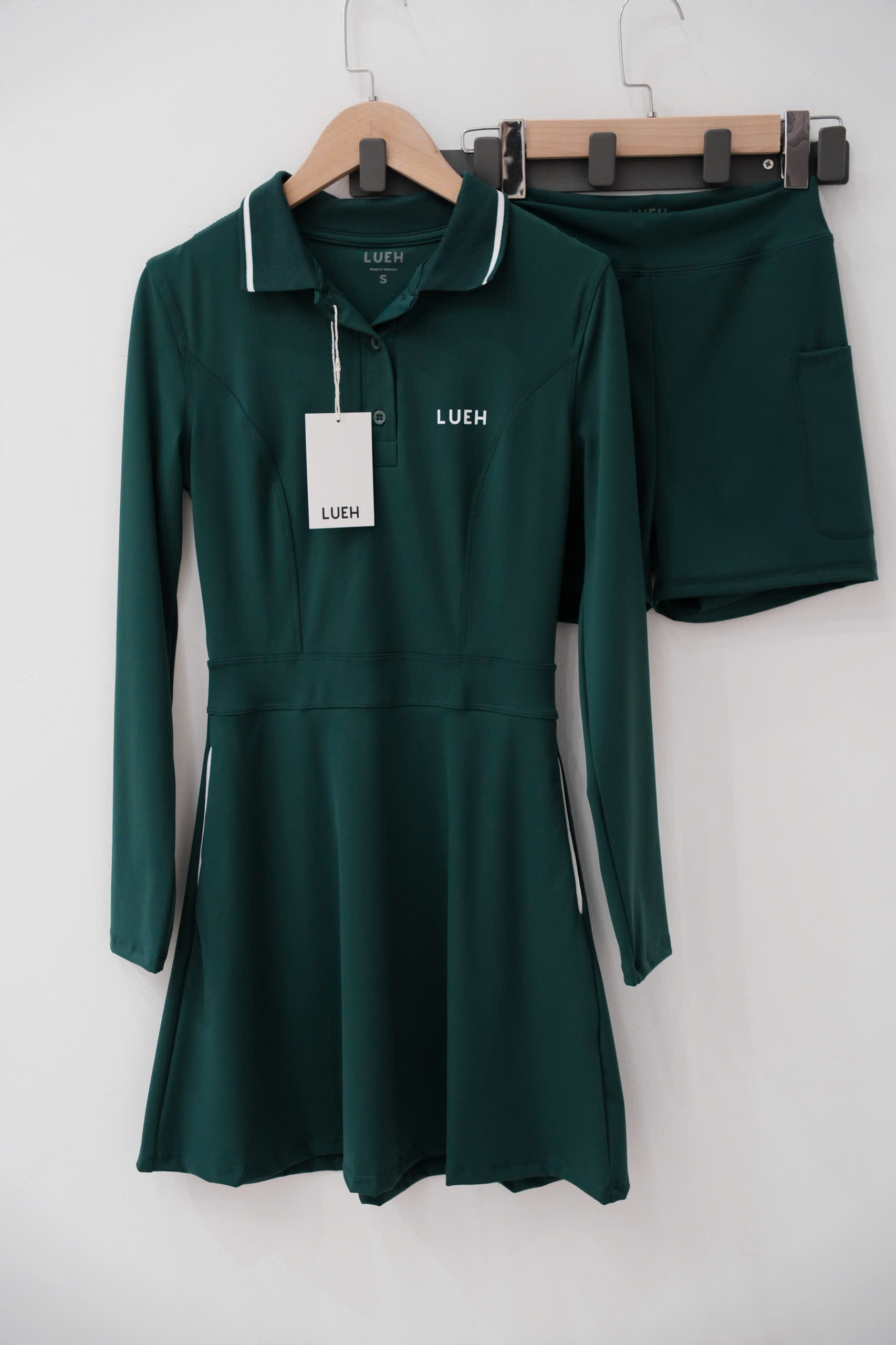 034 Dress - Dark Green