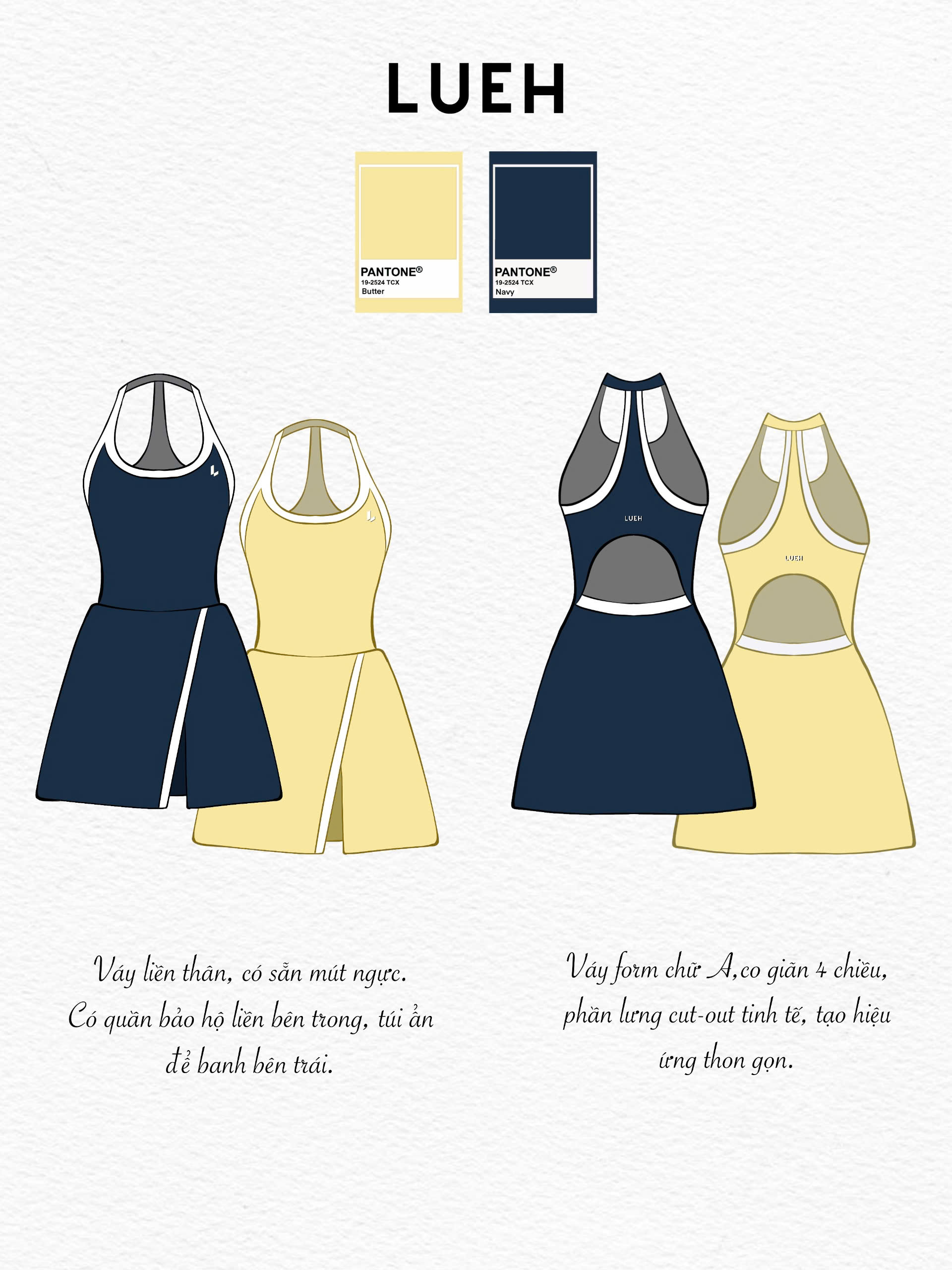 042 Dress - Butter Glow