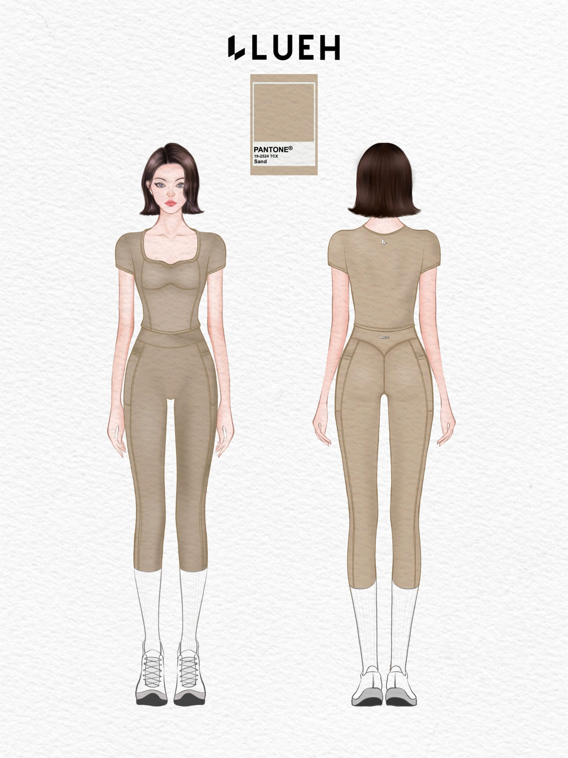 Second Leggings - Sand ( Pre-order, có sẵn 20.4 )