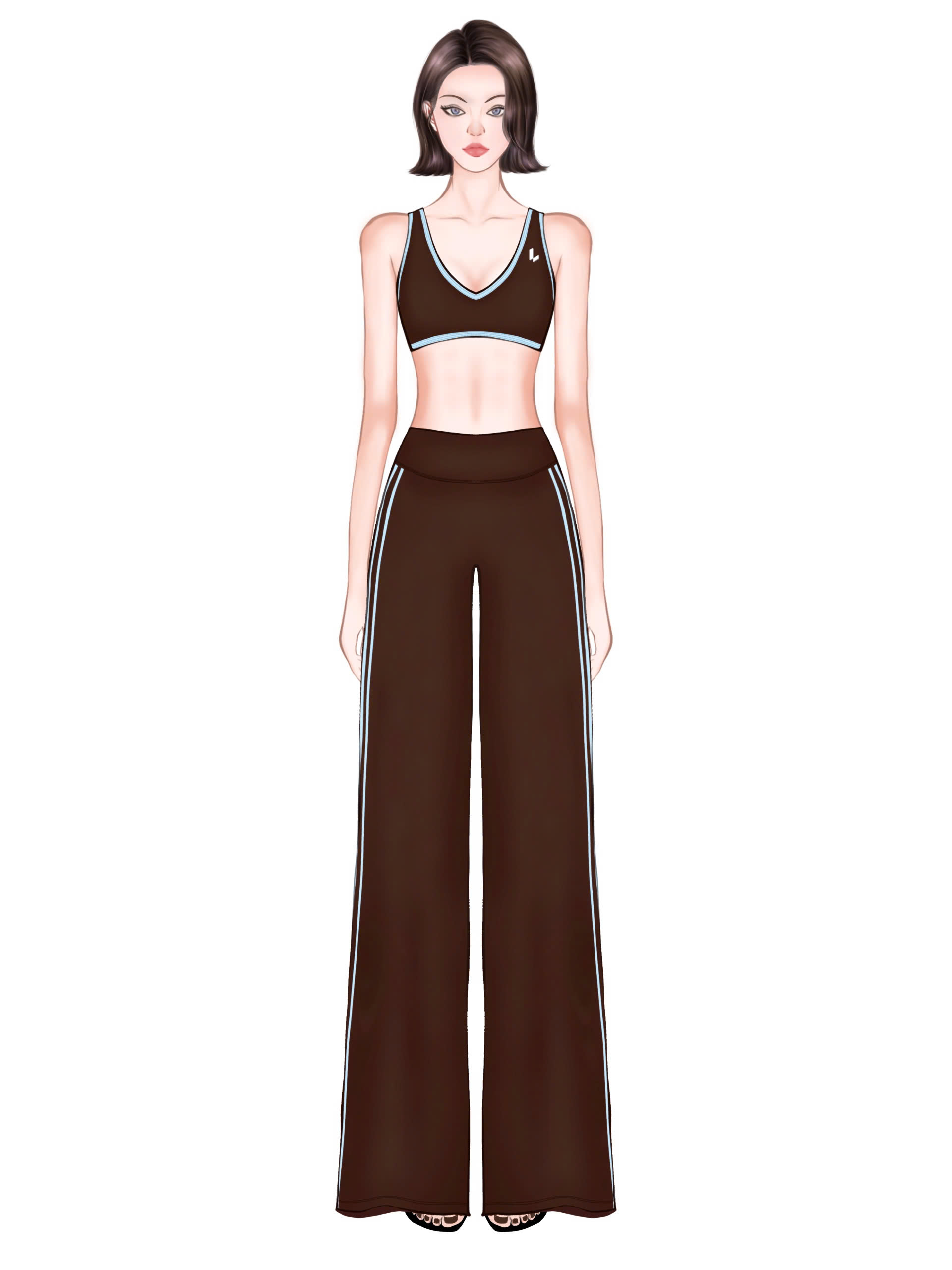 049 Set - Cocoa Blue