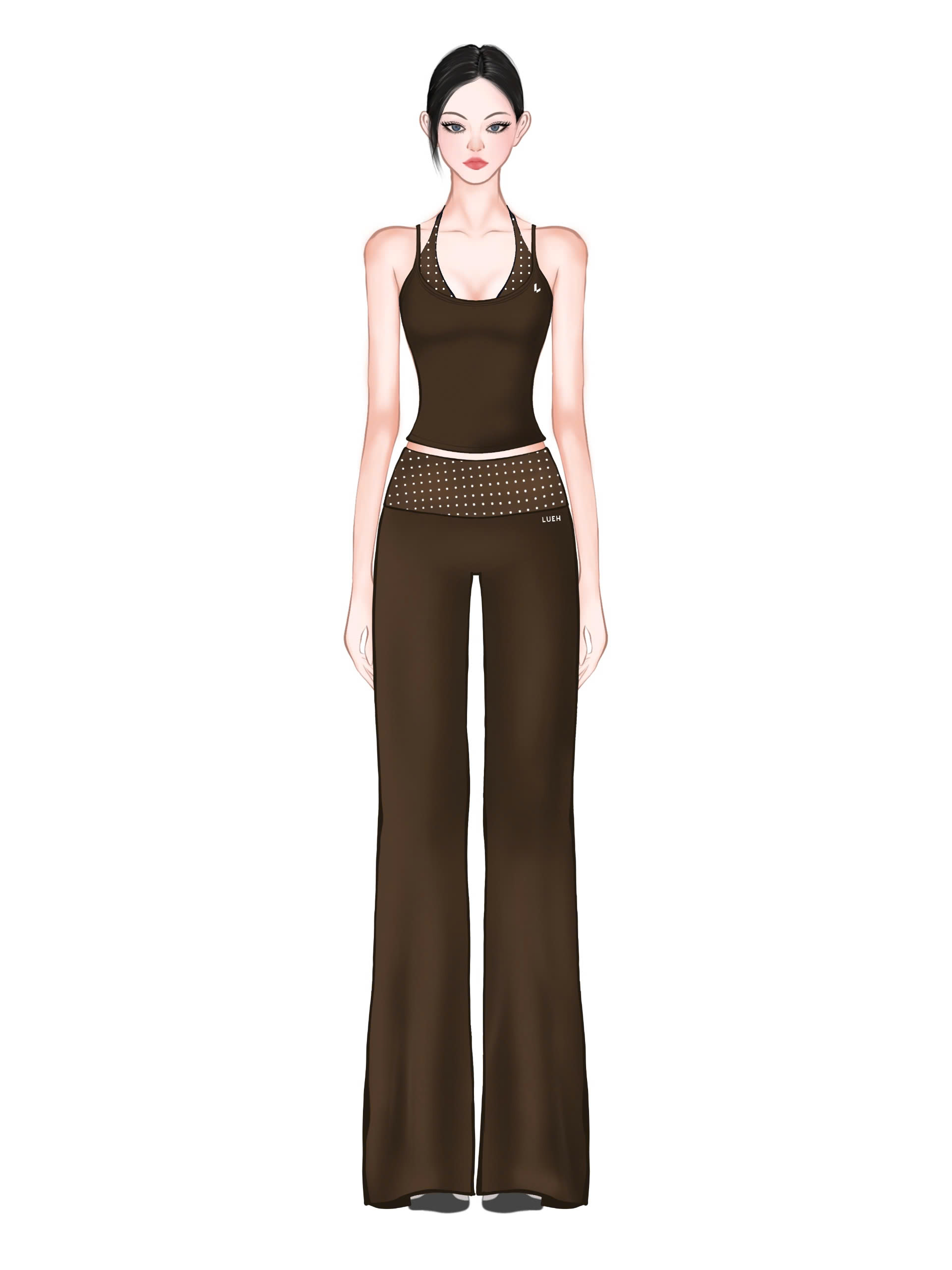 048 Set - Cocoa Dot