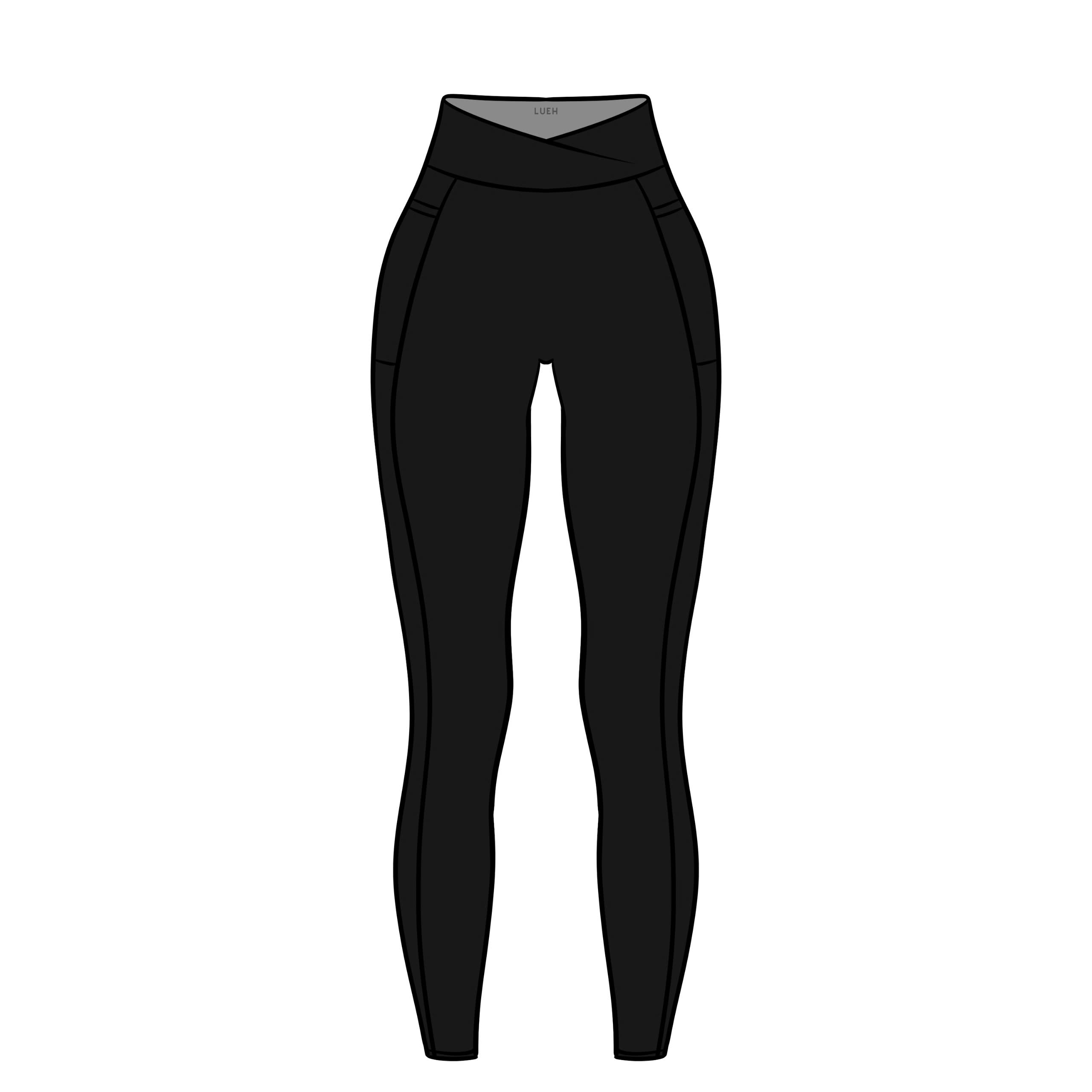 Second Leggings - Black ( Pre-order, có sẵn 20.4 )