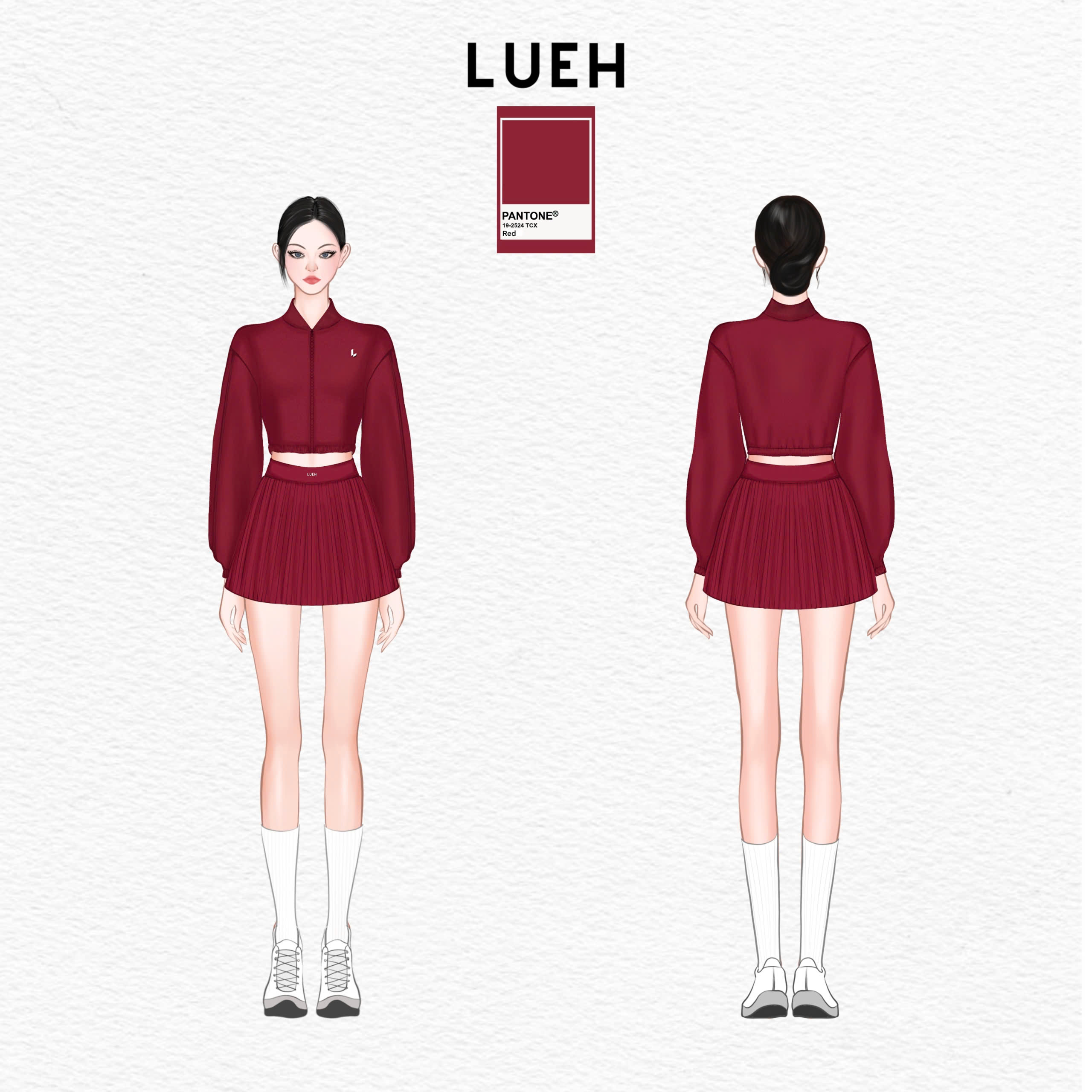 041 Set - Cherry Red