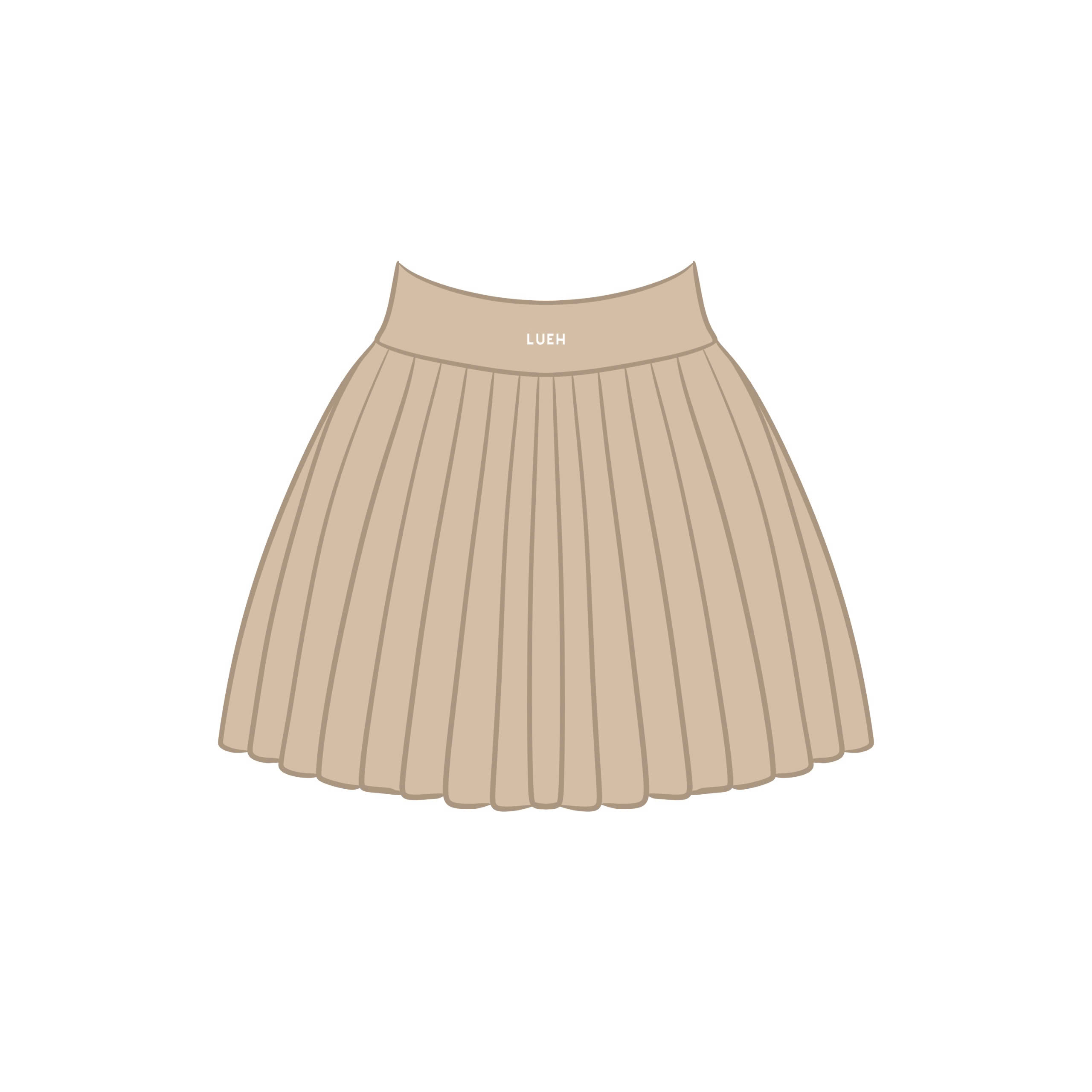 Second Skirt - Sand ( Pre-order, có sẵn 10.5 )