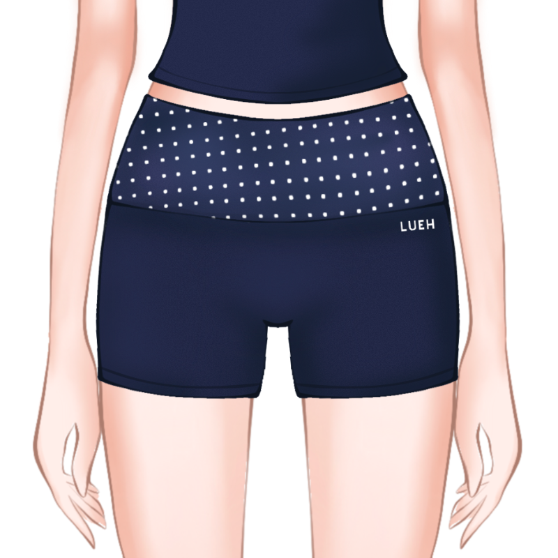 048 Set - Navy Dot