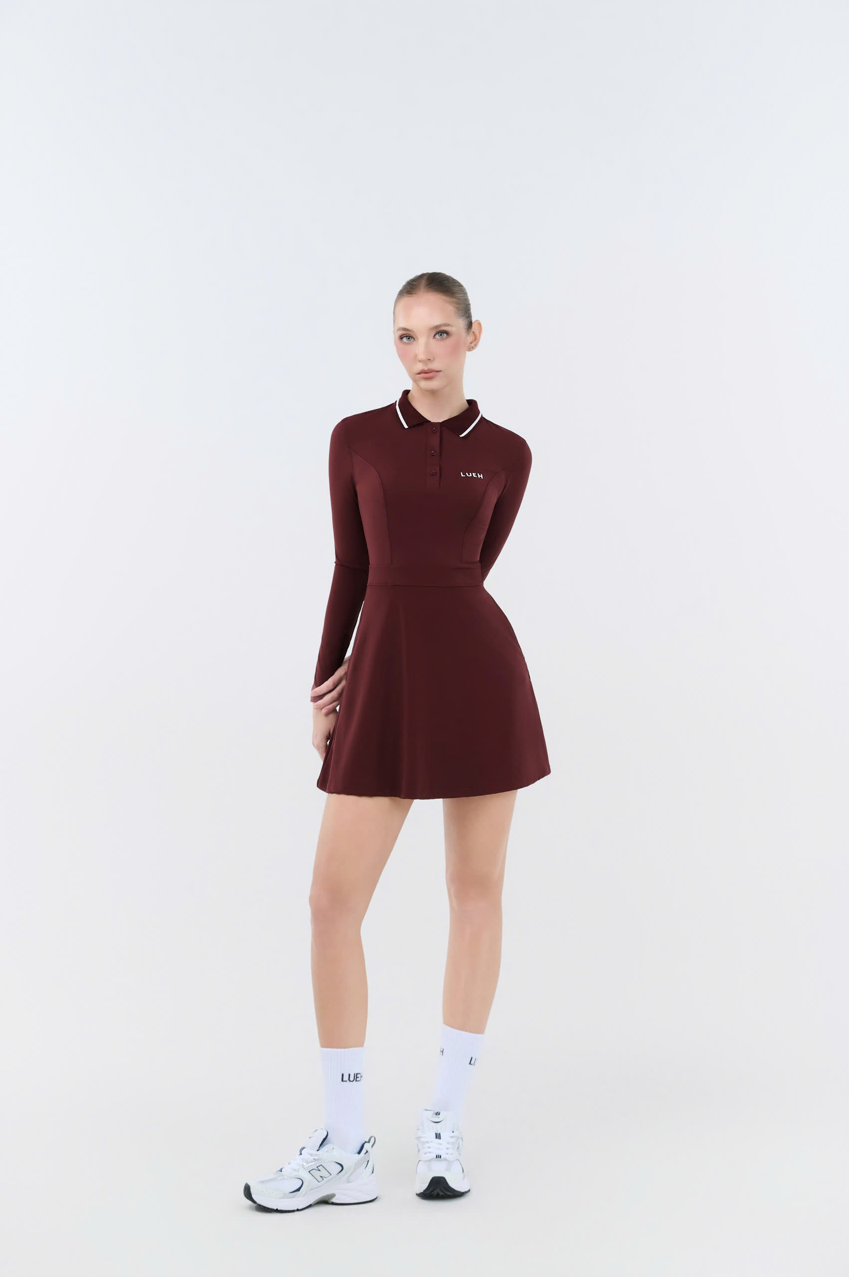 034 Dress - Wine