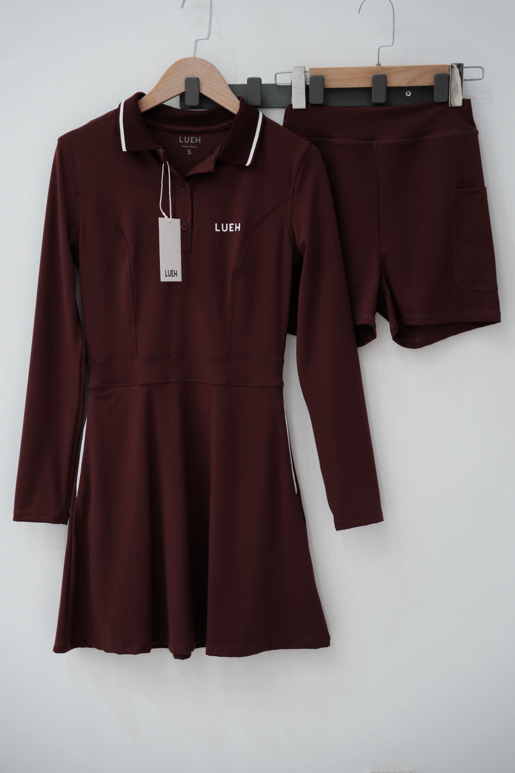 034 Dress - Wine