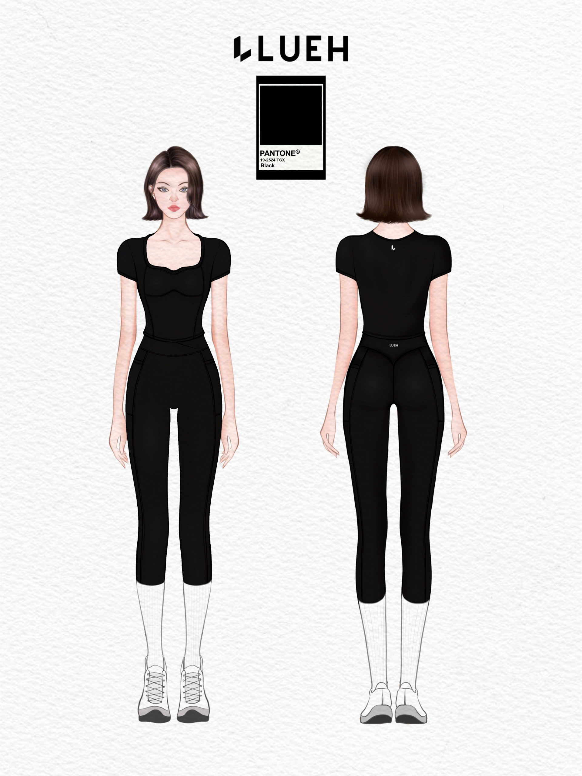 Second Leggings - Black ( Pre-order, có sẵn 20.4 )