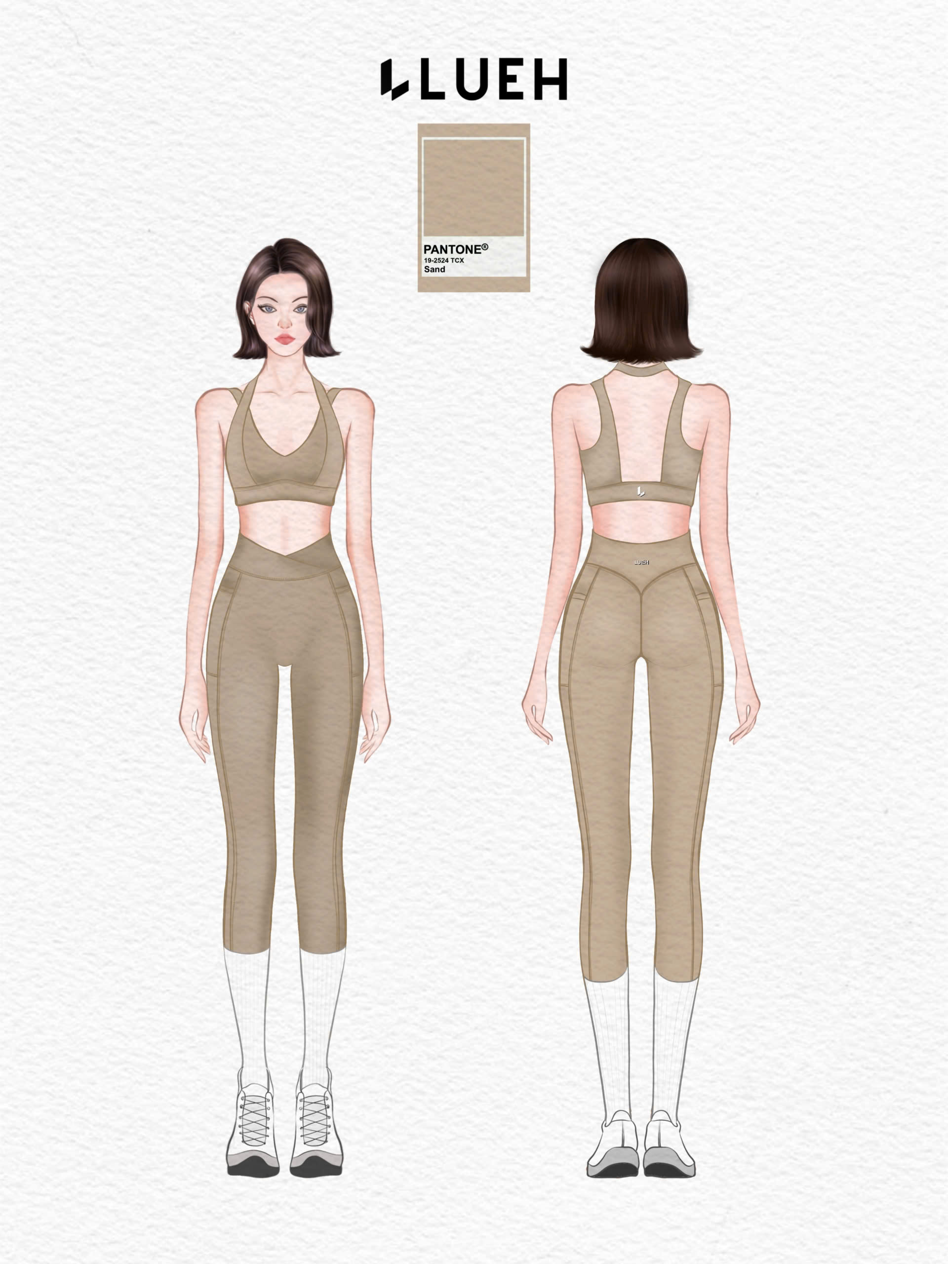 Second Leggings - Sand ( Pre-order, có sẵn 20.4 )