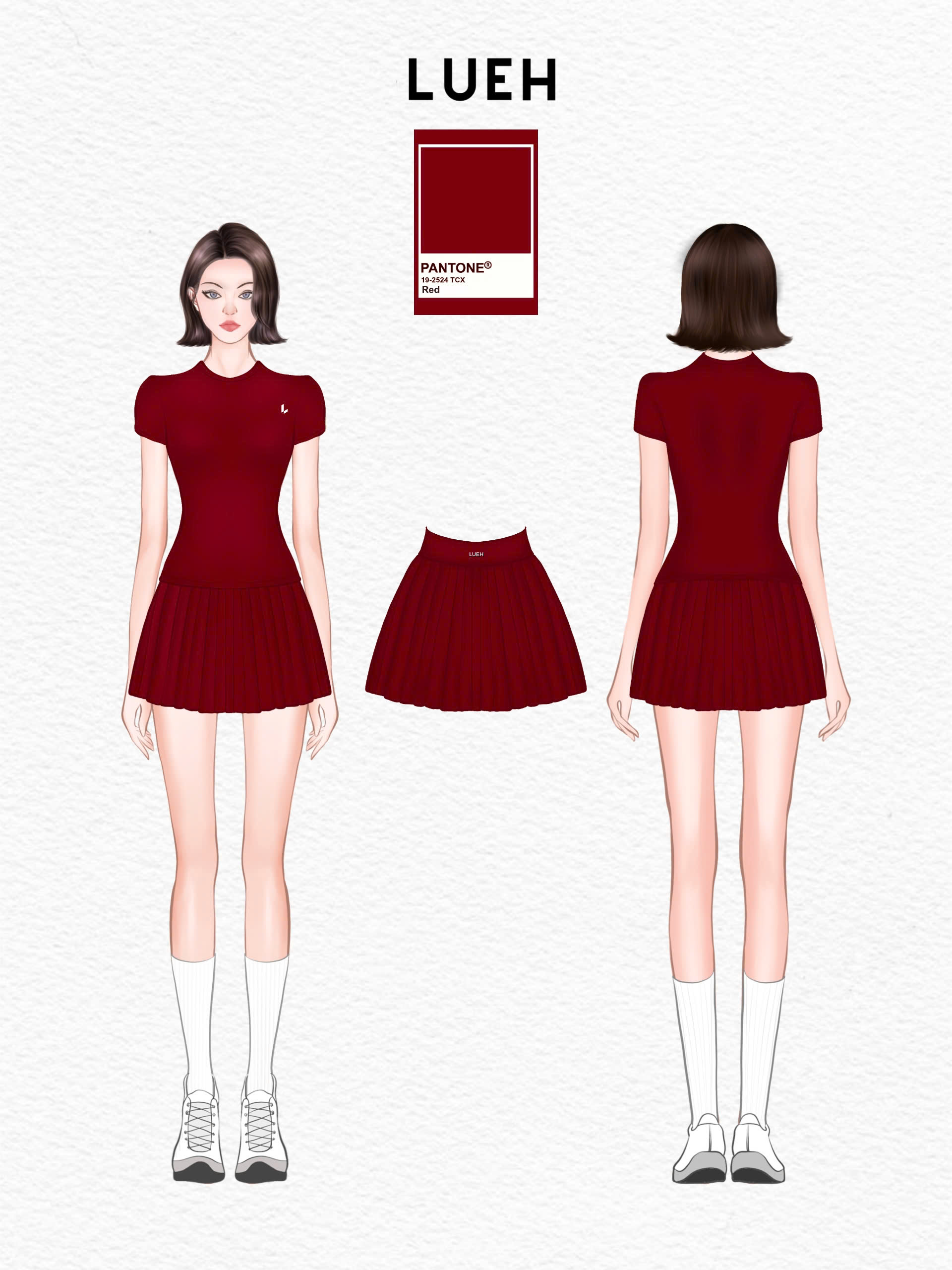 044 SET - Red