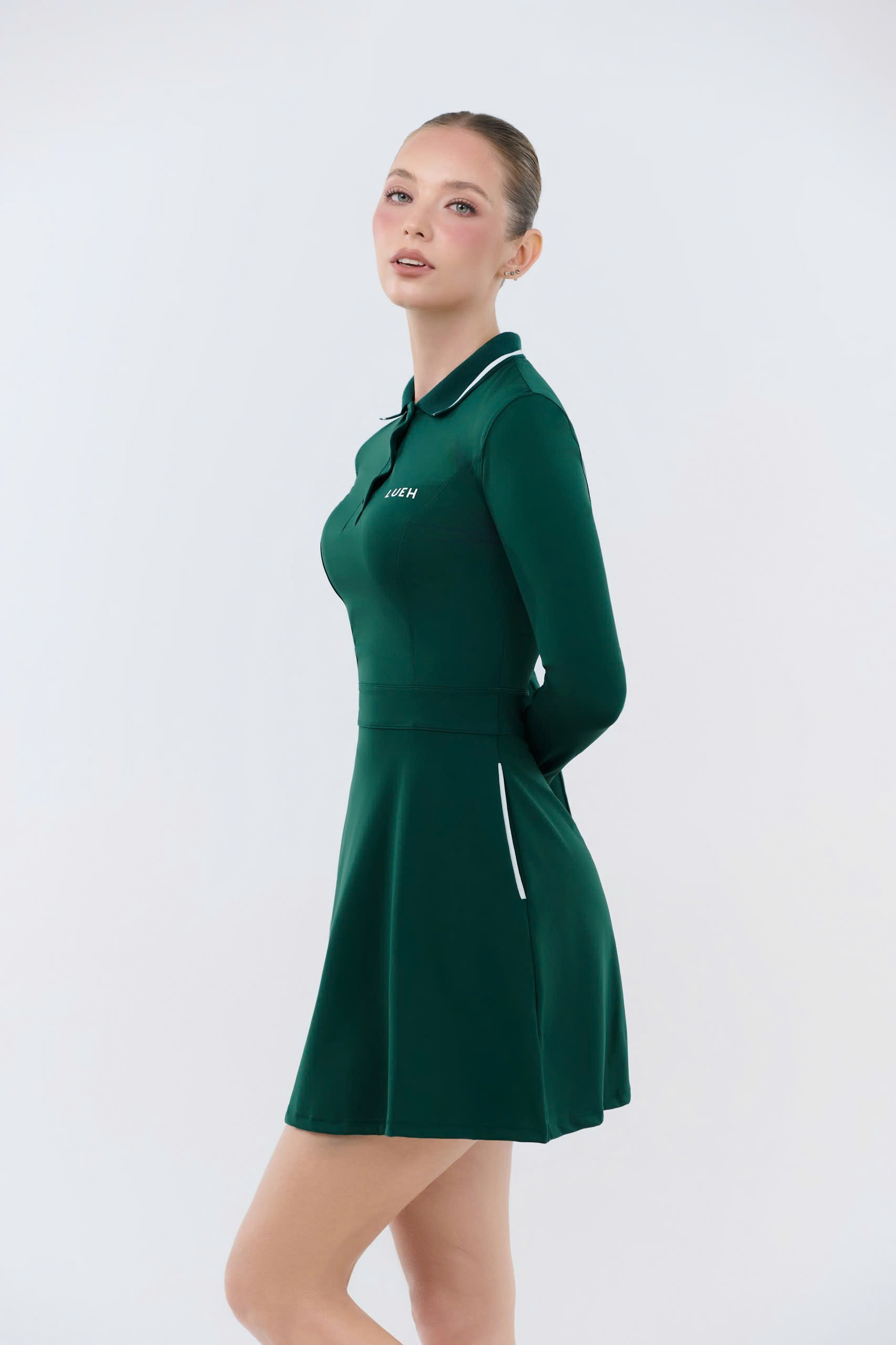 034 Dress - Dark Green
