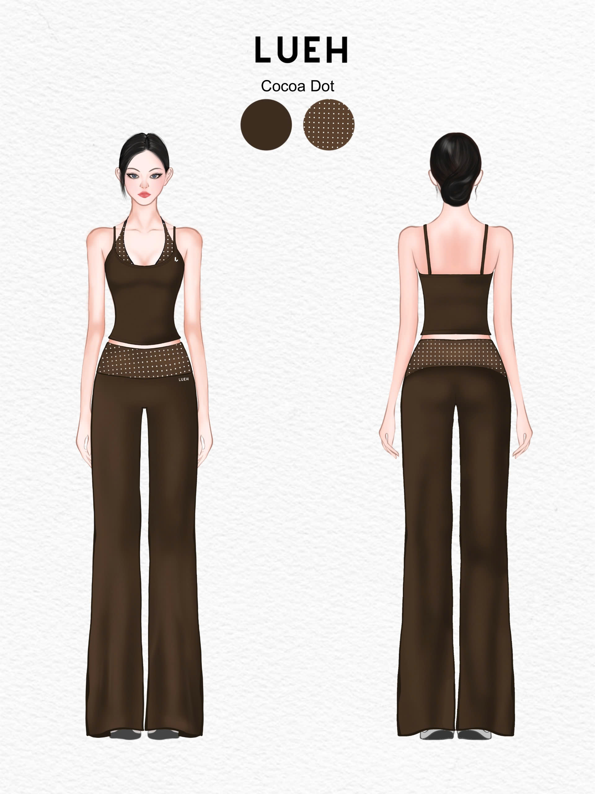 048 Set - Cocoa Dot