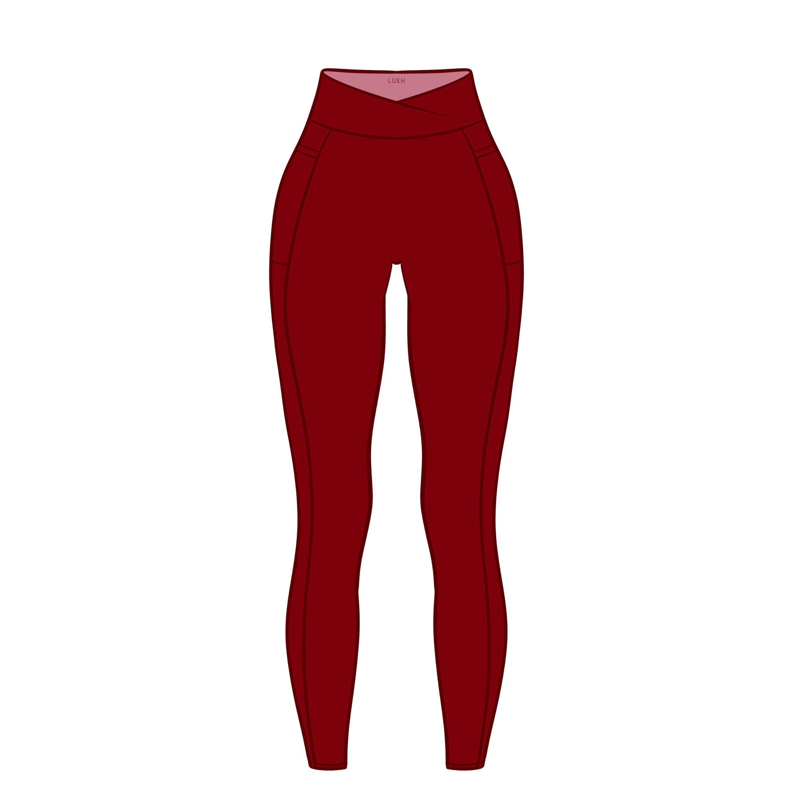 Second Leggings - Red ( Pre-order, có sẵn 20.4 )