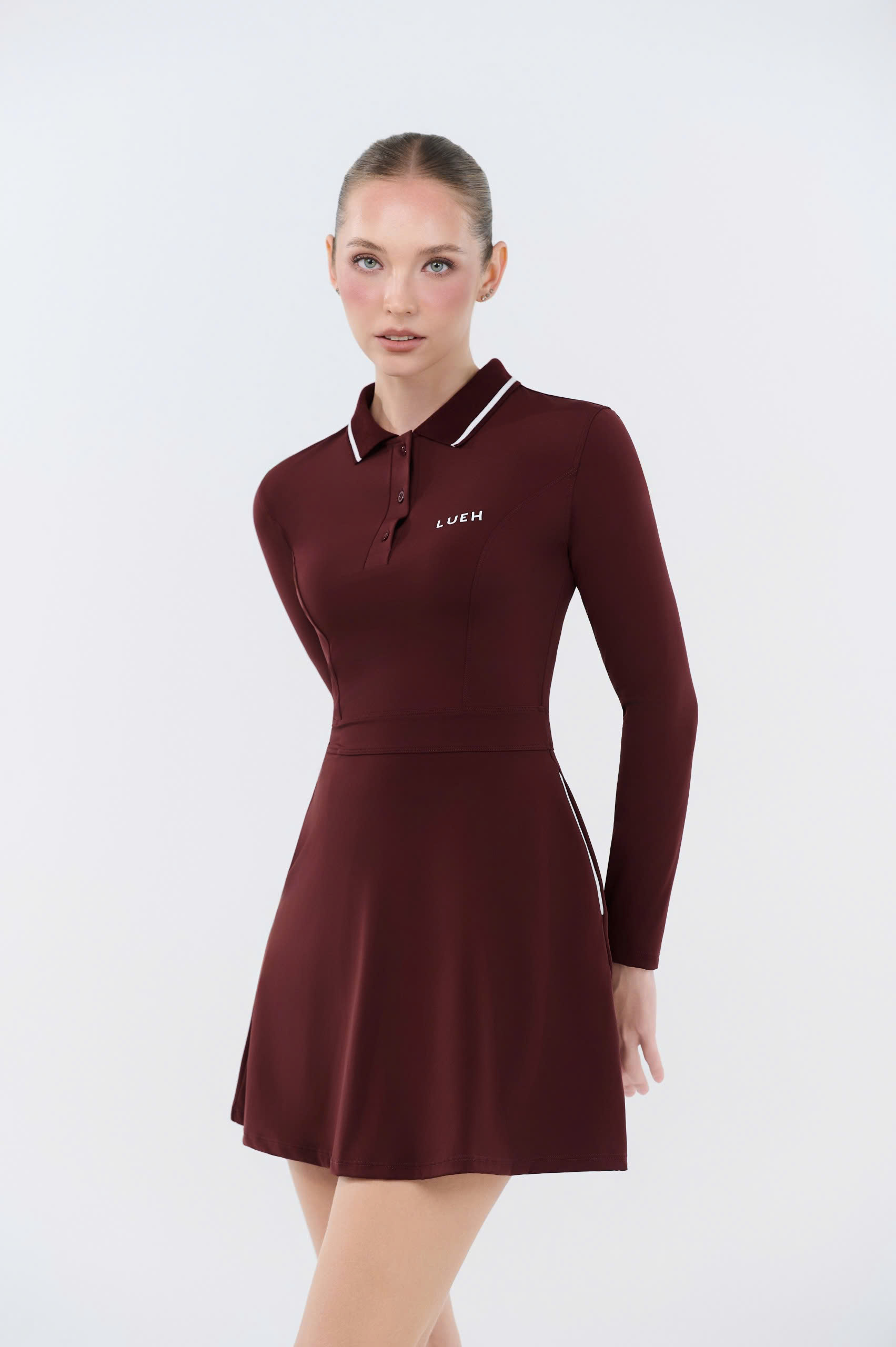 034 Dress - Wine