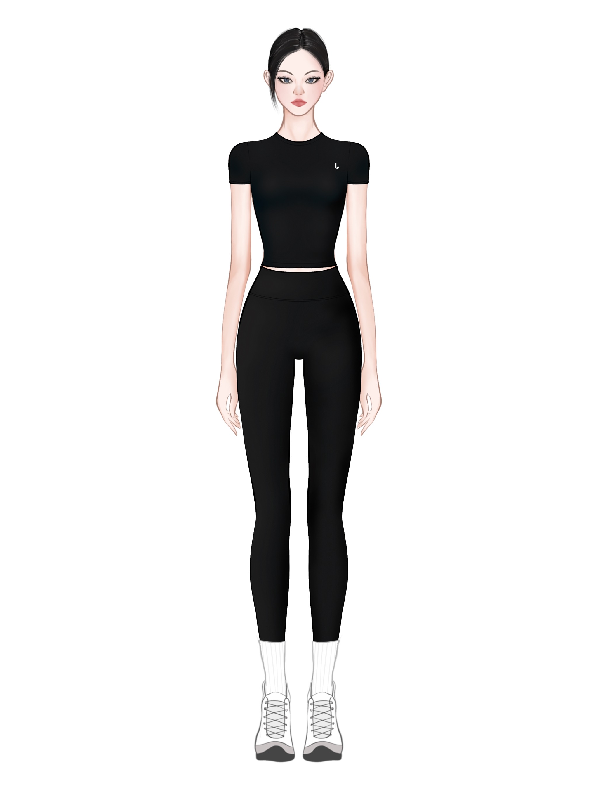 047 Set - Black