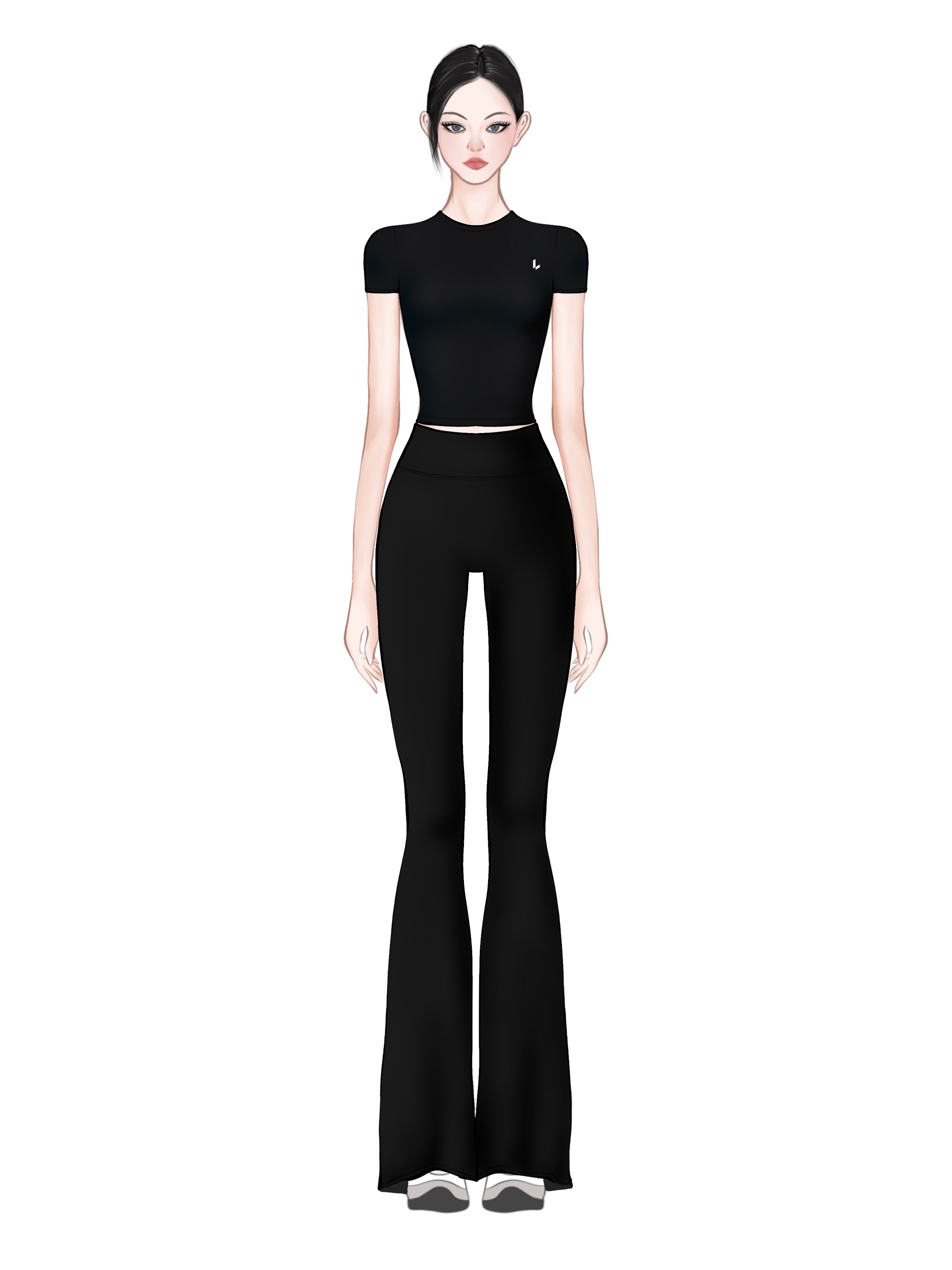 047 Set - Black
