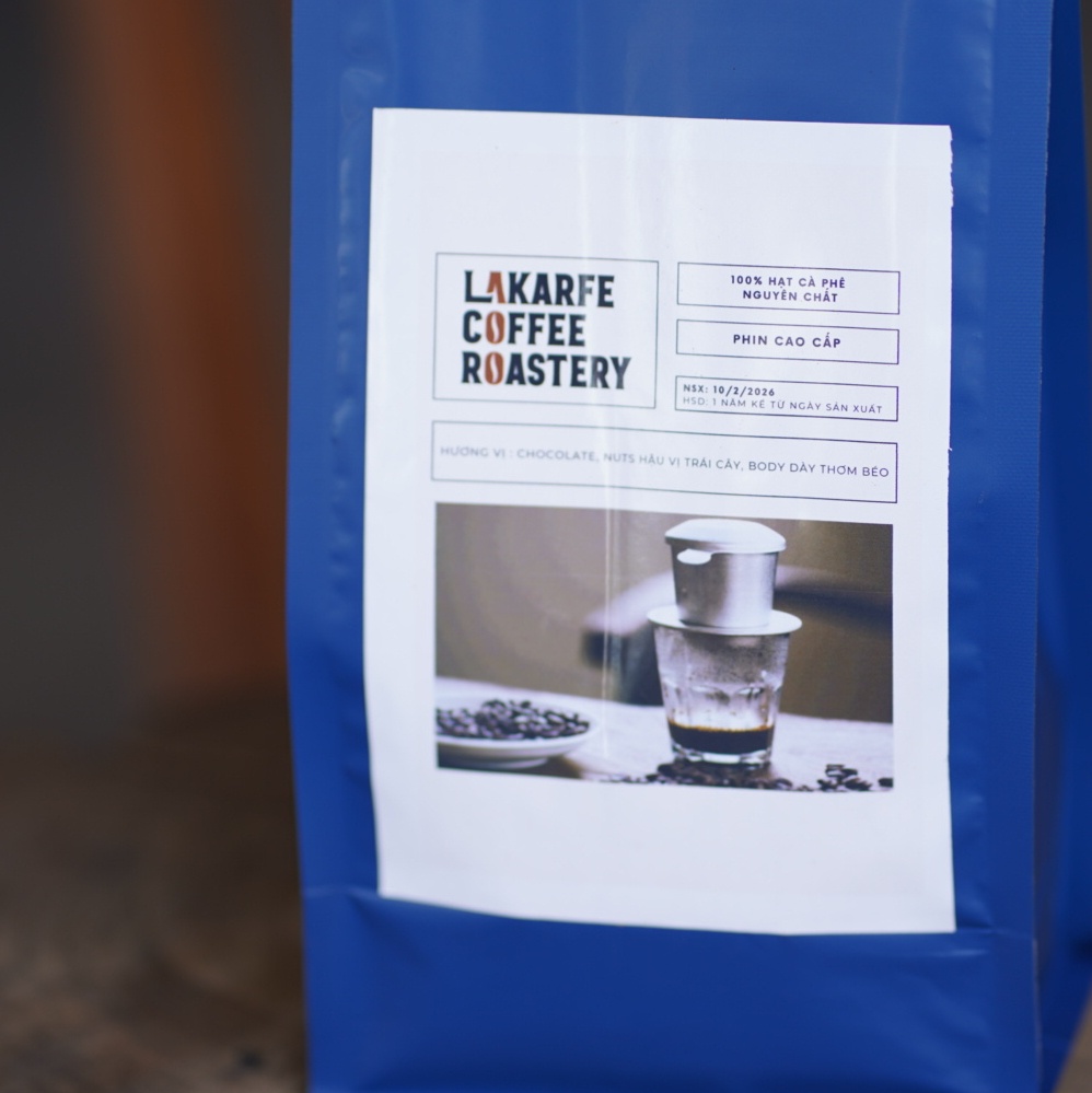 Cà Phê Phin Nguyên Chất Lakarfe Coffee Roastery - Hương Vị Đặc Biệt
