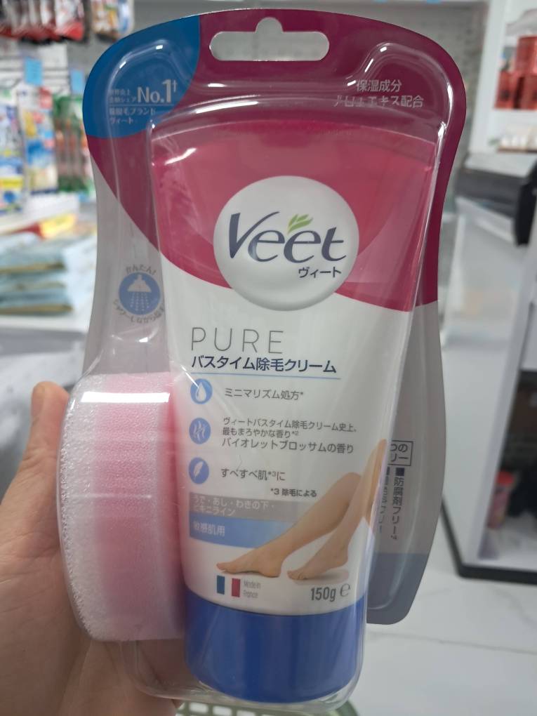 Kem tẩy lông Veet Hair Removal Cream Nhật Bản
