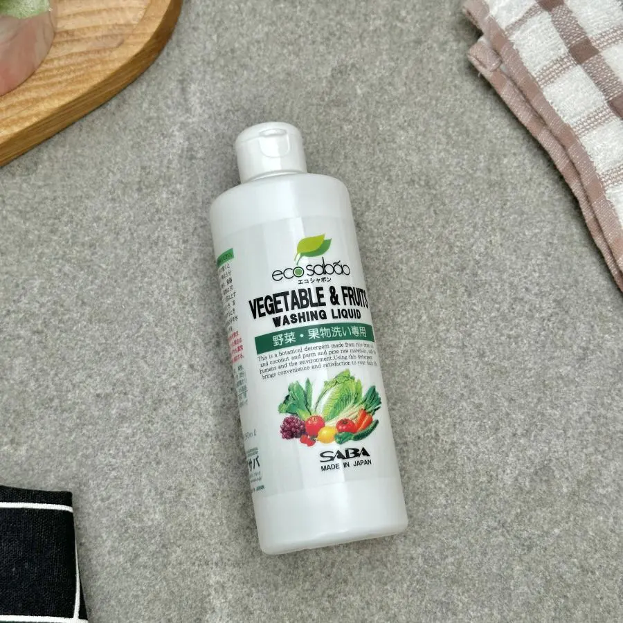 Dung dịch rửa rau củ quả 100% chiết xuất thiên nhiên EcoSabao