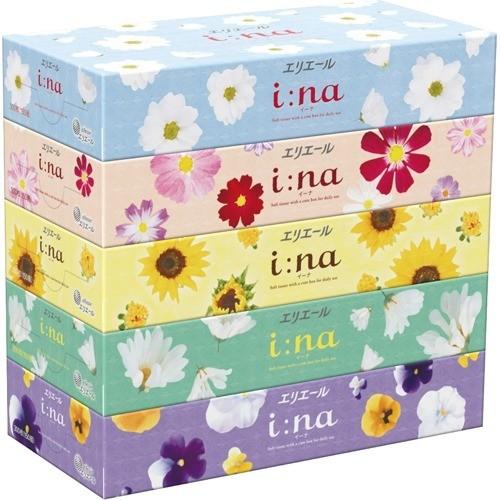 Set 5 hộp khăn giấy Ina 150 tờ x 5