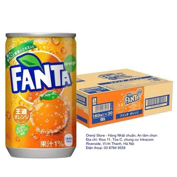 Nước Ngọt Fanta Cam Nhật Mini