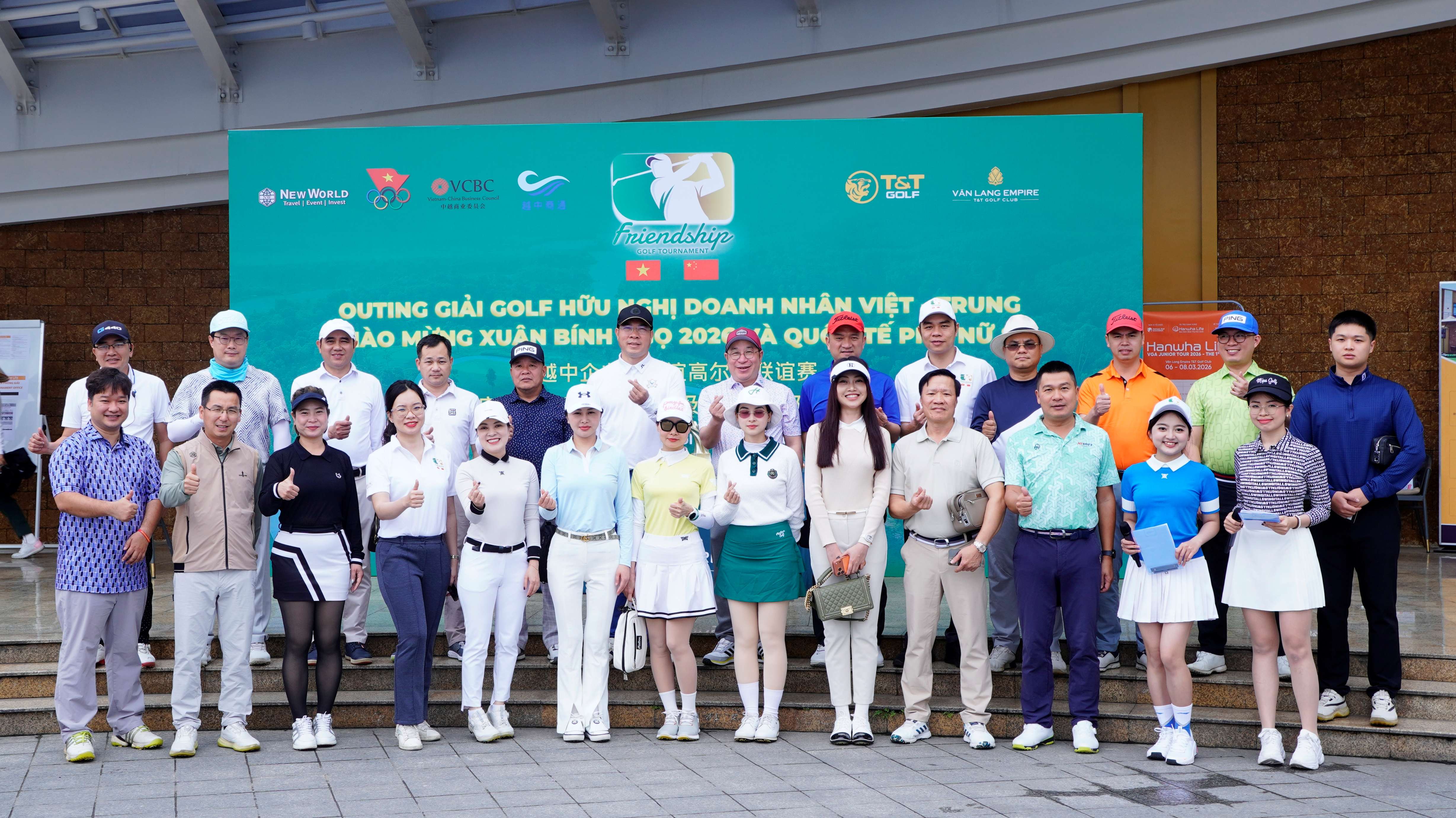 Outing Golf Hữu nghị Doanh nhân Việt – Trung chào mừng Xuân Bính Ngọ 2026 và Ngày Quốc tế Phụ nữ 8/3