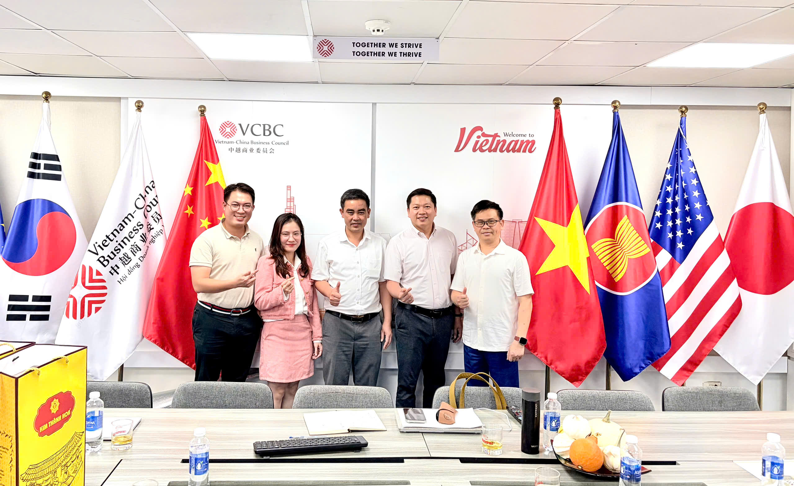VCBC tiếp và làm việc với Thịnh Vượng Group về xúc tiến đầu tư các dự án tại Nam Định, Thái Bình và Quảng Bình