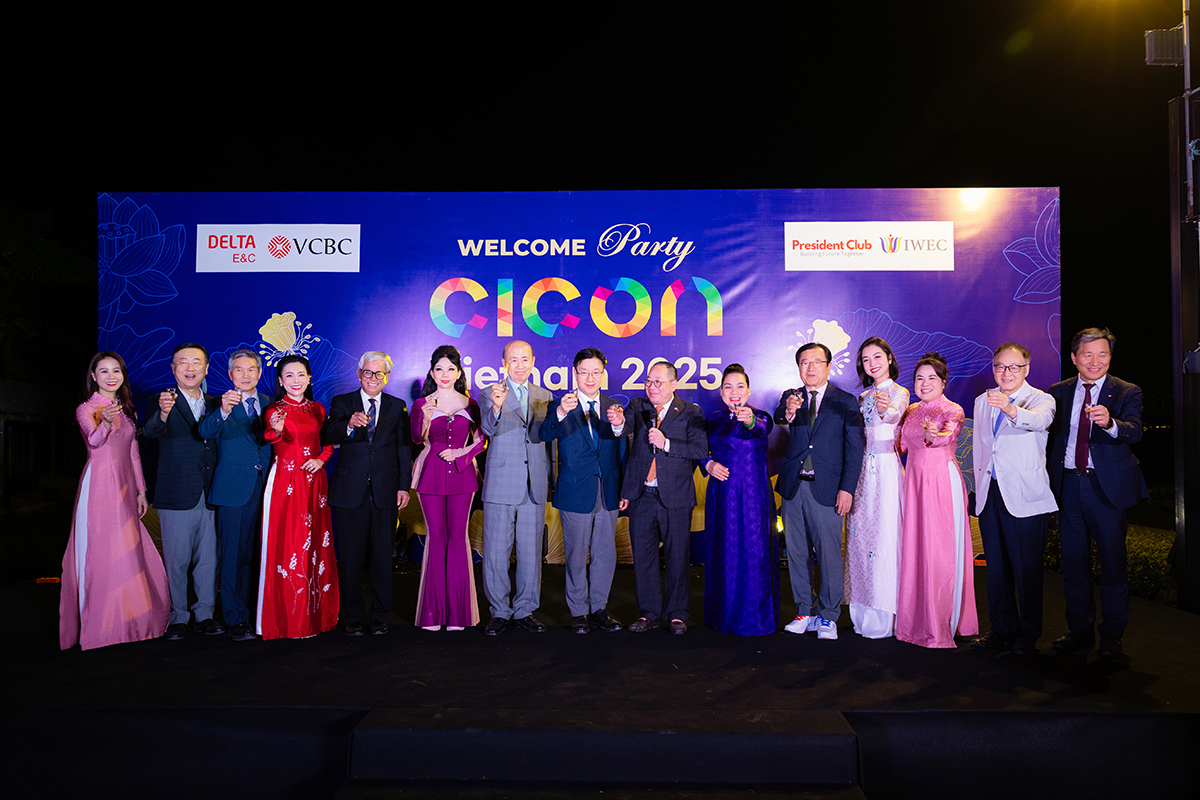 Delta E&C và VCBC tổ chức tiệc chào mừng Phái đoàn Hàn Quốc, mở màn cho Diễn đàn CICON VIETNAM 2025