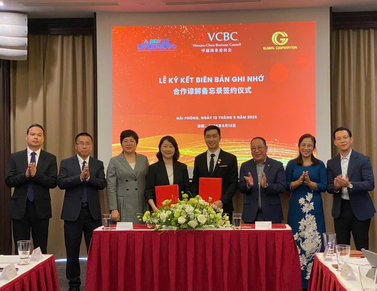 VCBC | Ký Kết Hợp Tác Truyền Thông Việt – Trung Tại Hải Phòng, Trong Khuôn Khổ Lễ Hội Hoa Phượng Đỏ 2025