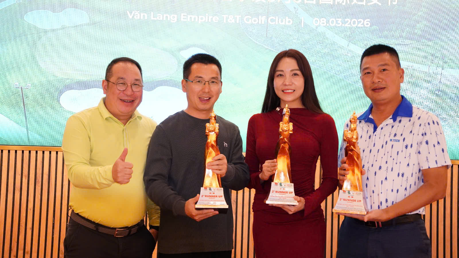 Công bố kết quả Outing Golf Hữu nghị Doanh nhân Việt – Trung 2026